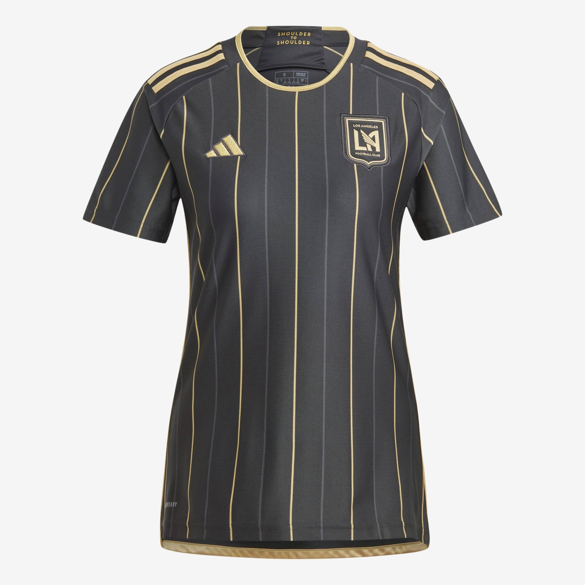 adidas Los Angeles FC 2024/25 Stadium Home Women's AEROREADY Soccer Replica Jersey - Black