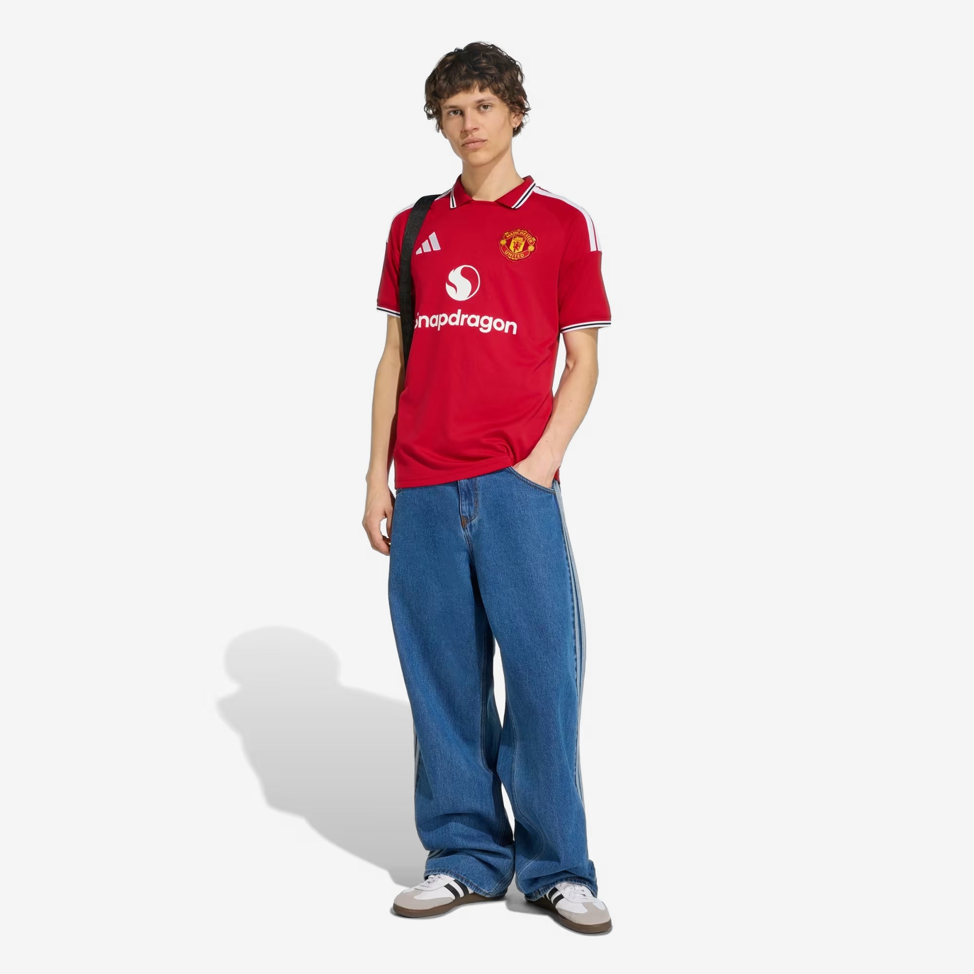 adidas Manchester United 2026/27 Stadium Home Men's Soccer Jersey - Mufc Red