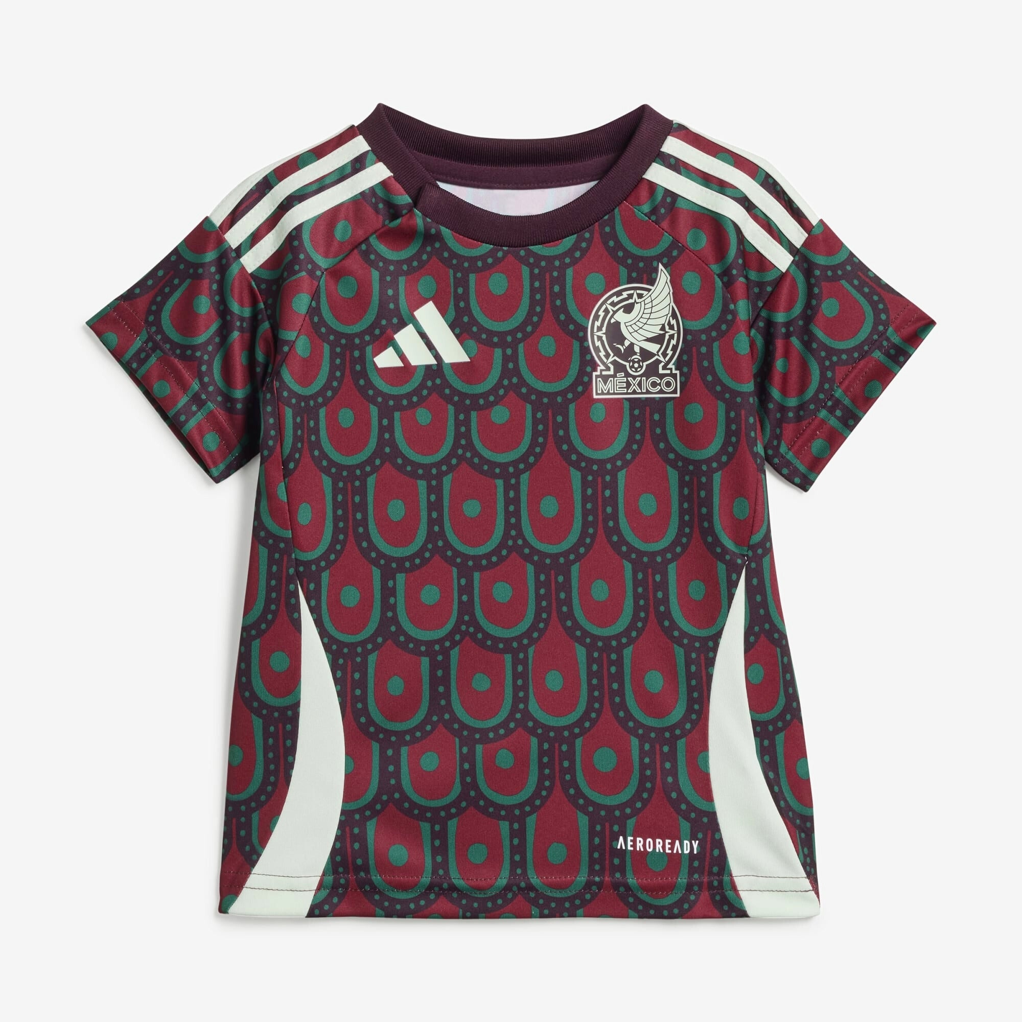 adidas Mexico 2024 Home Baby Little/Big Kids' AEROREADY Soccer Kit - Multicolor