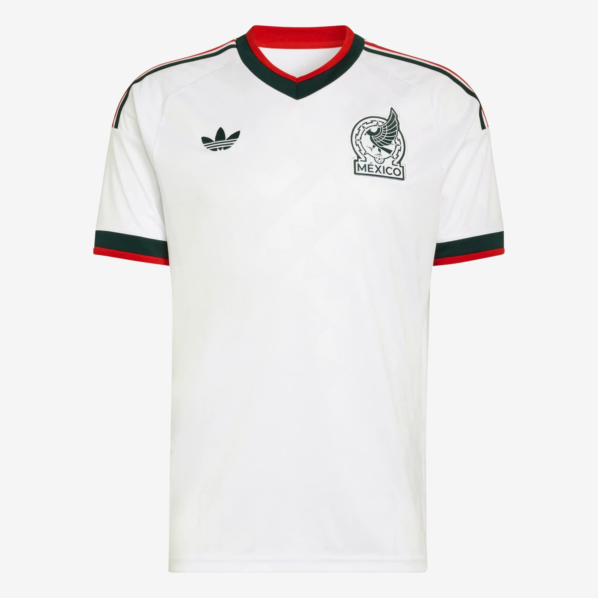 adidas Mexico 2026 Stadium Away Men's Soccer Jersey - White