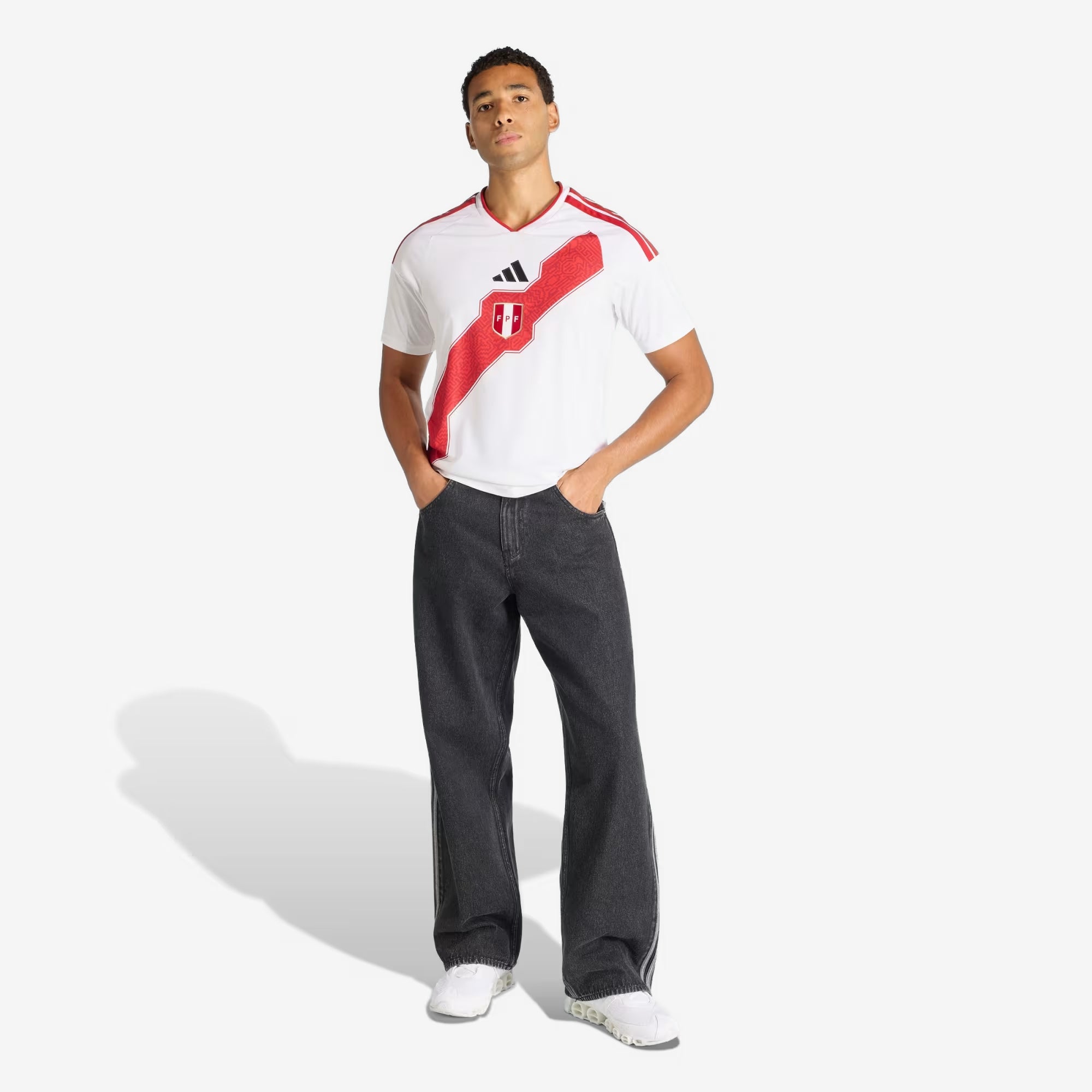 adidas Peru 2026 Stadium Home Men's Soccer Jersey - 