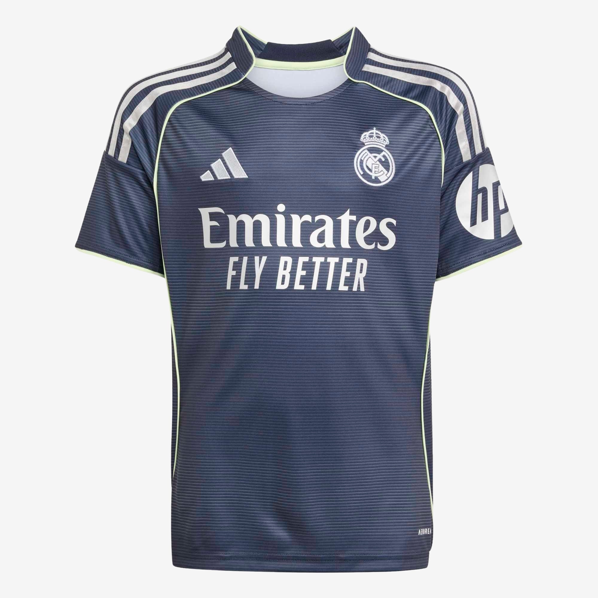 adidas Real Madrid 2025/26 Stadium Away Big Kids' AEROREADY Soccer Replica Jersey - Legend Ink