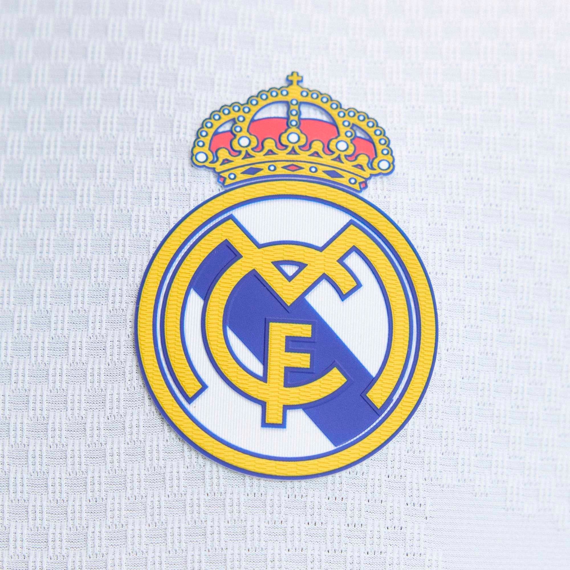 adidas Real Madrid 2026/27 Match Home Men's Soccer Authentic Long-Sleeve Jersey - White