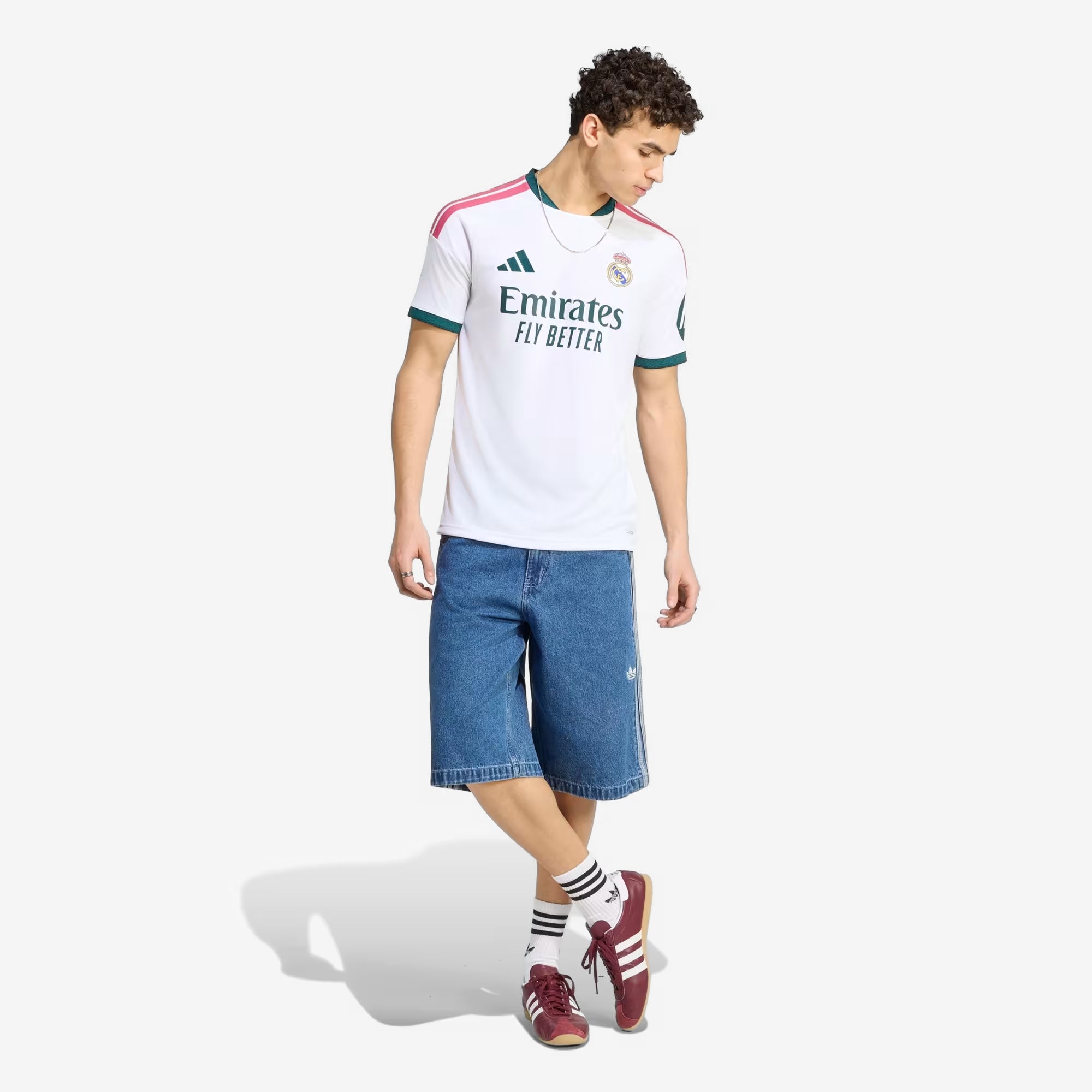 adidas Real Madrid 2026/27 Stadium Home Men's Soccer Jersey - White