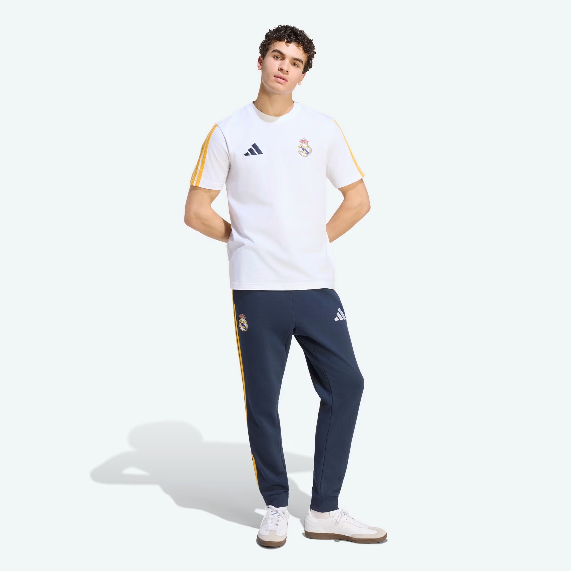 adidas Real Madrid DNA Men's Soccer Pants - Night Navy