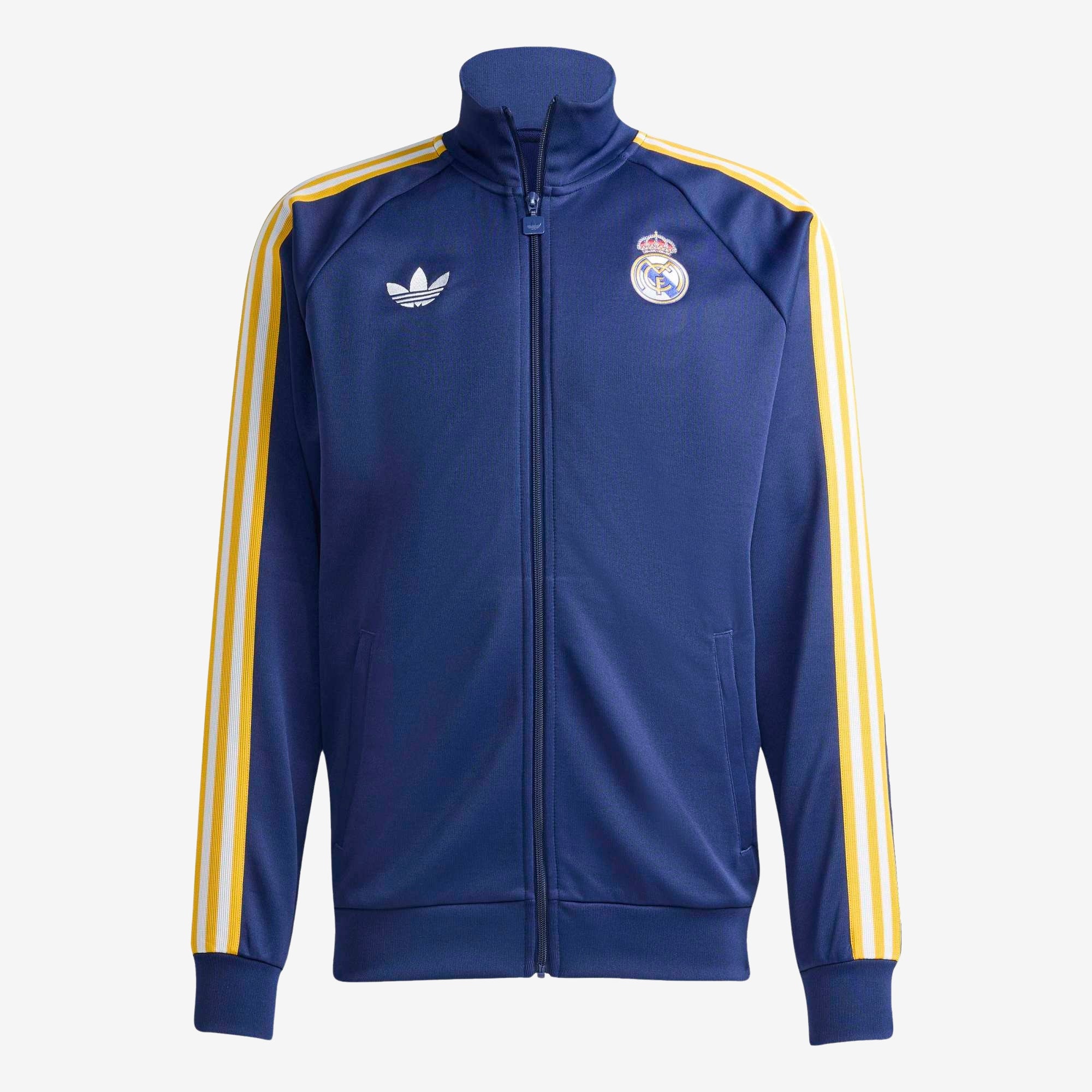  Originals Real Madrid トラックトップ S adidas Real Madrid Originals Top Men's Full-Zip Soccer Track