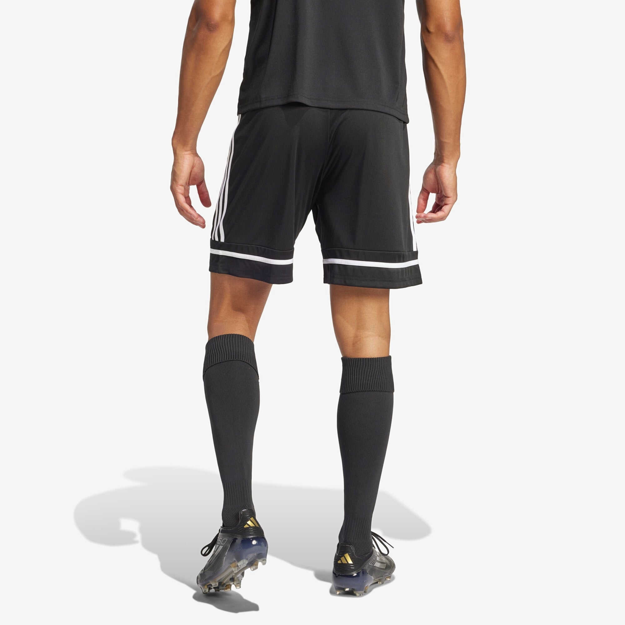 adidas Squadra 25 Men's Soccer Shorts - Black / Black / White