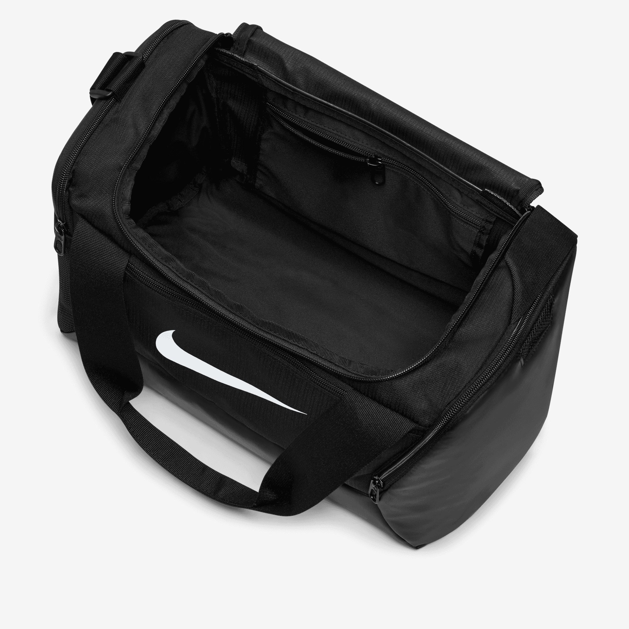 Nike Brasilia 9.5 Training Duffel Bag (Extra Small, 25L) - Black/Black/White