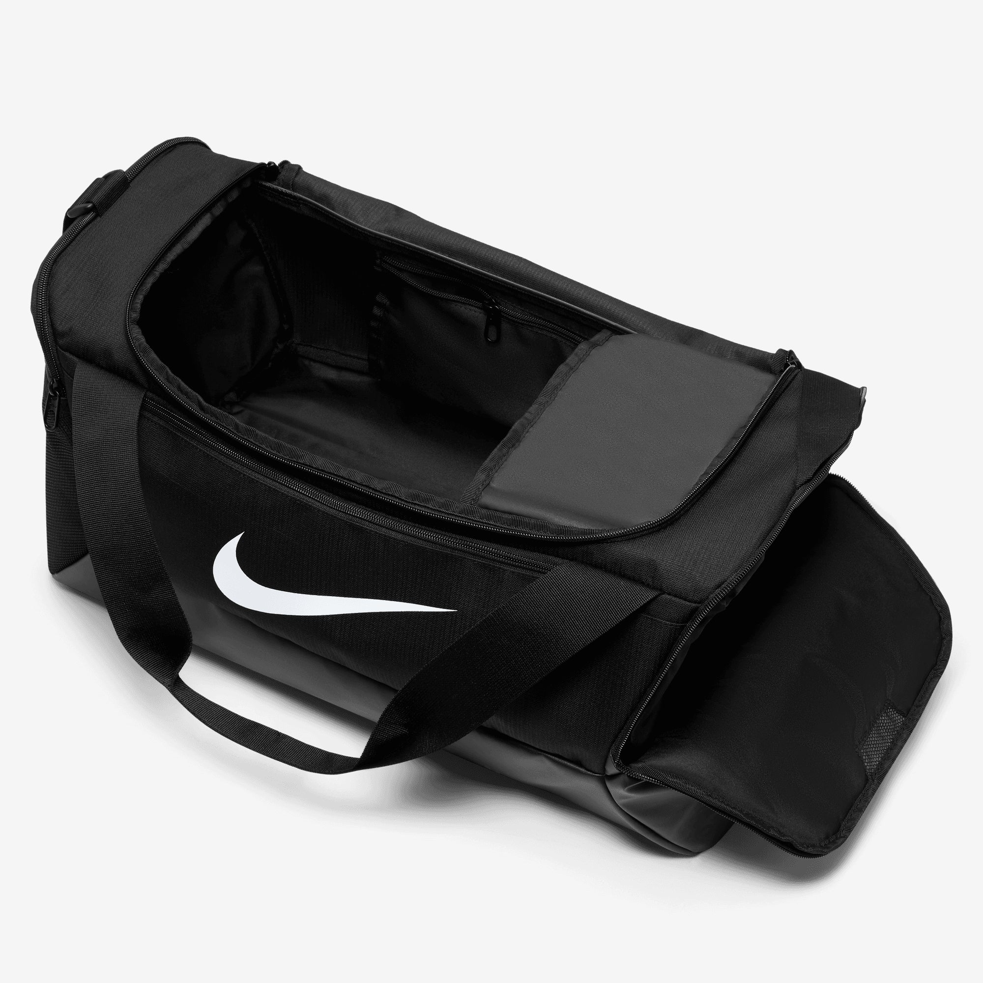 Nike Brasilia Training Duffel Bag (Small, 41L) - Black/Black/White