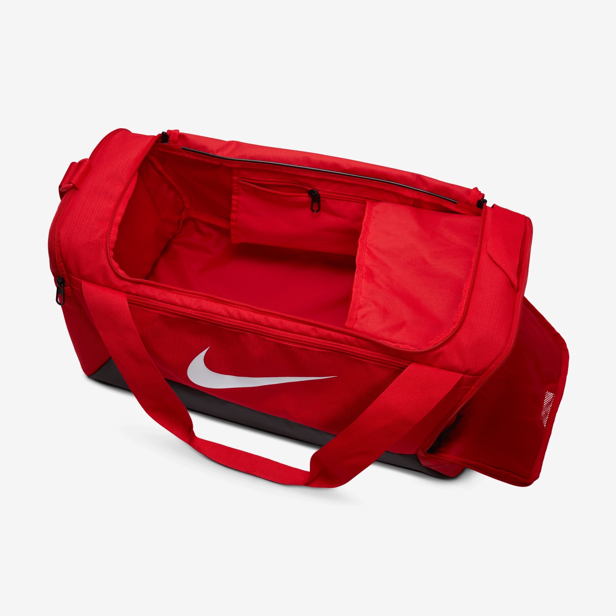 Nike Brasilia Training Duffel Bag (Small, 41L) - University Red/Black/White