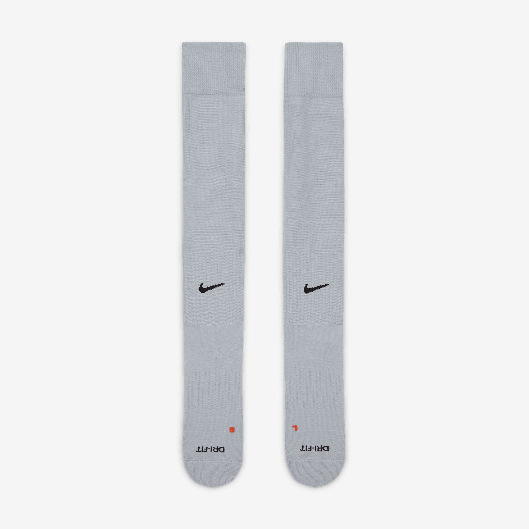 Nike Classic 2 Cushioned Over-the-Calf Socks - Wolf Grey/Black