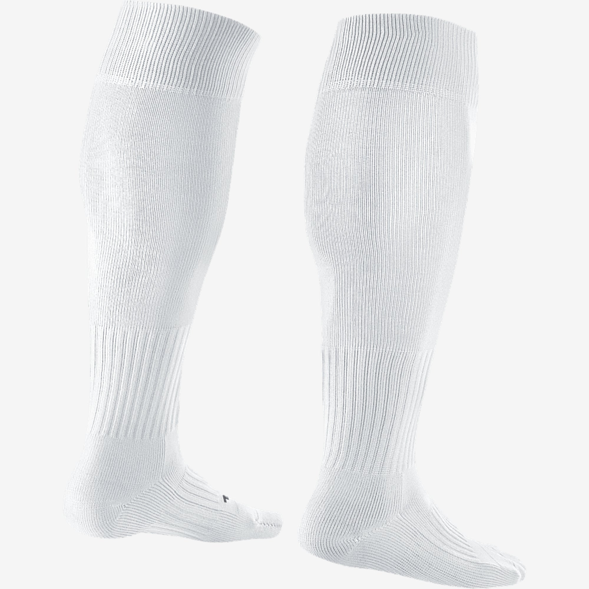 Nike Classic 2 Cushioned Over-the-Calf Socks - Tm White/Black