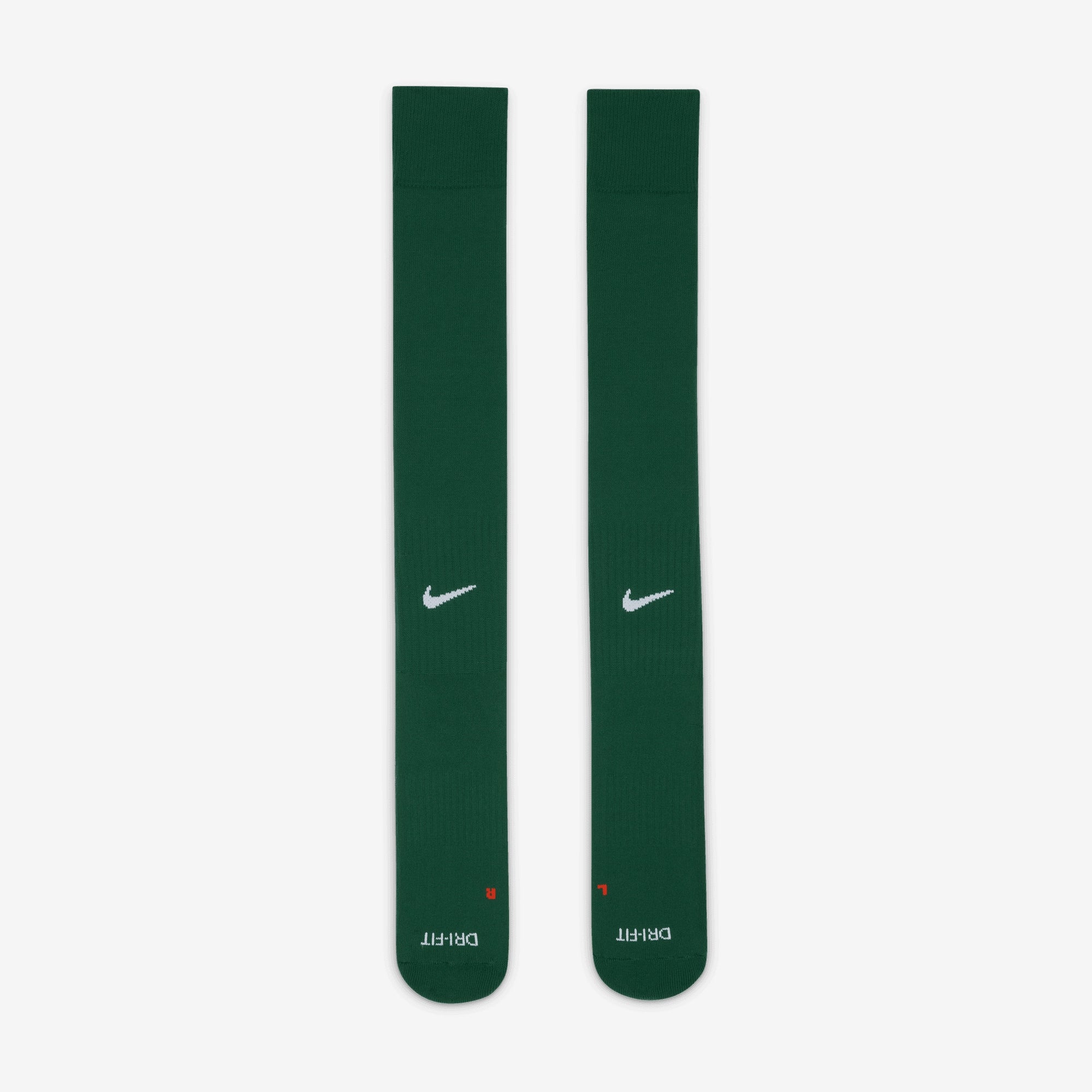 Nike Classic 2 Cushioned Over-the-Calf Socks - Gorge Green/White