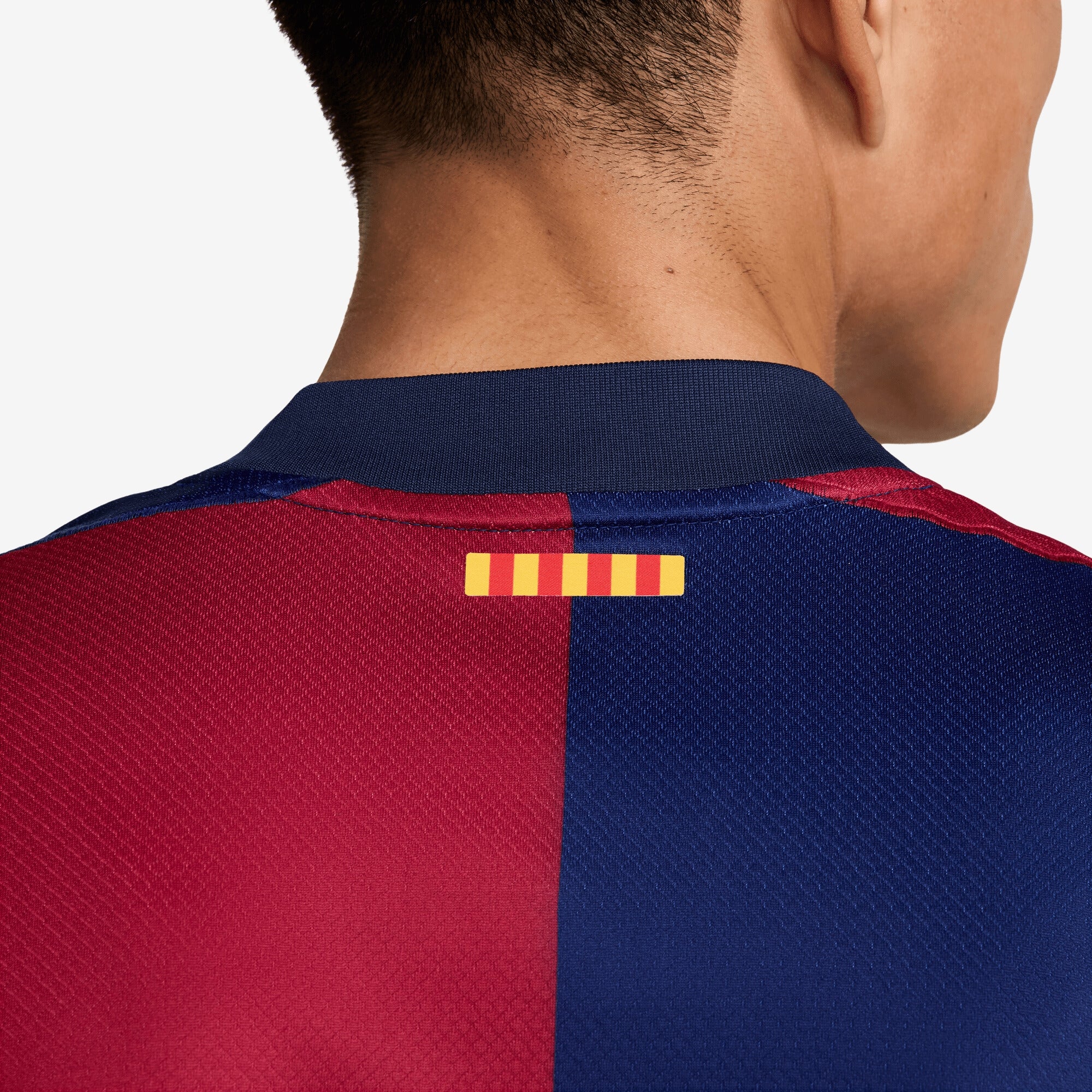 Nike FC Barcelona 2024/25 Stadium Home Men's Dri-FIT Soccer Replica Jersey - Deep Royal Blue/Noble Red/Club Gold