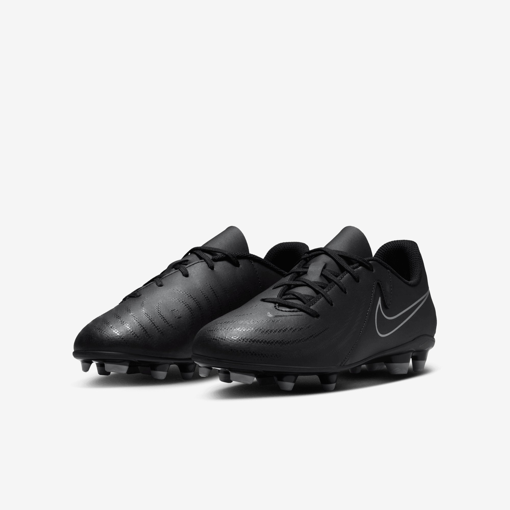 Nike Jr. Phantom GX 2 Club Little/Big Kids' MG Low-Top Soccer Cleats - Black/Black