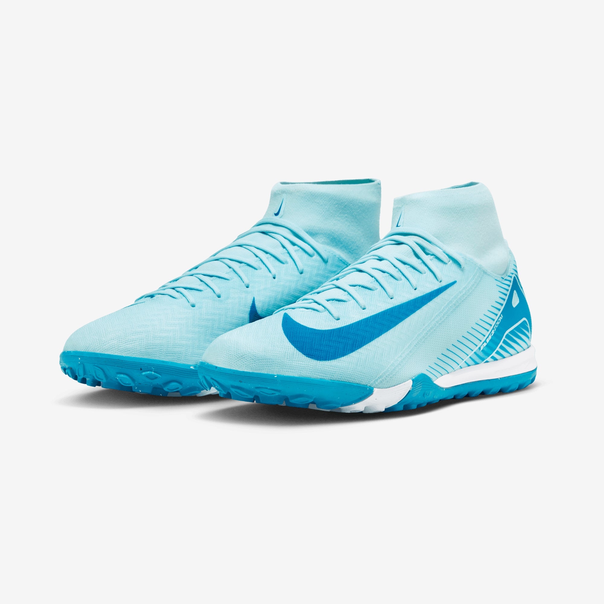 Nike Mercurial Superfly 10 Academy TF High-Top Soccer Shoes - Glacier Blue/Blue Orbit