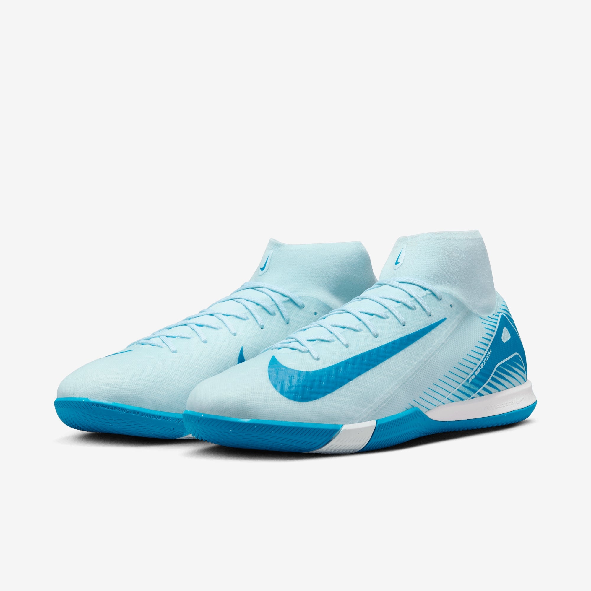 Nike Mercurial Superfly 10 Academy IC High-Top Soccer Shoes - Glacier Blue/Blue Orbit