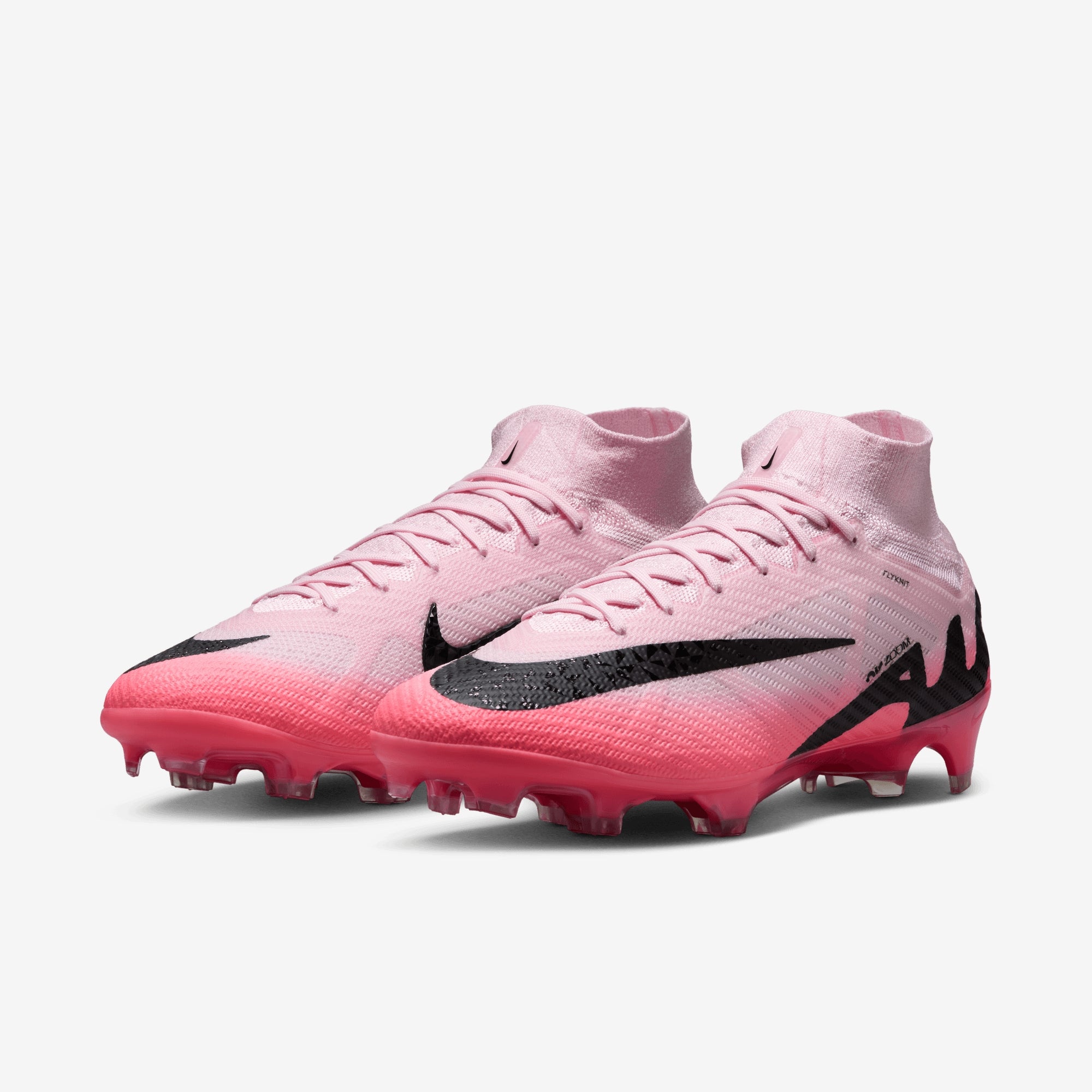 Nike Mercurial Superfly 9 Elite FG High-Top Soccer Cleats - Pink Foam/Black