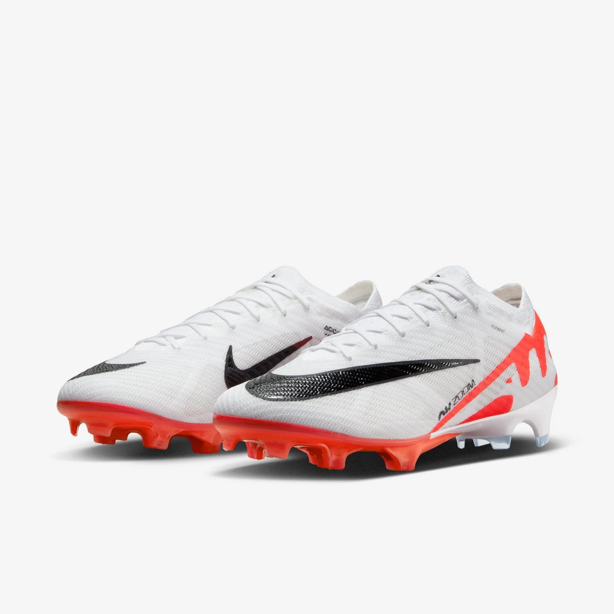 Nike Mercurial Vapor 15 Elite FG Low-Top Soccer Cleats - Bright Crimson/White/Black