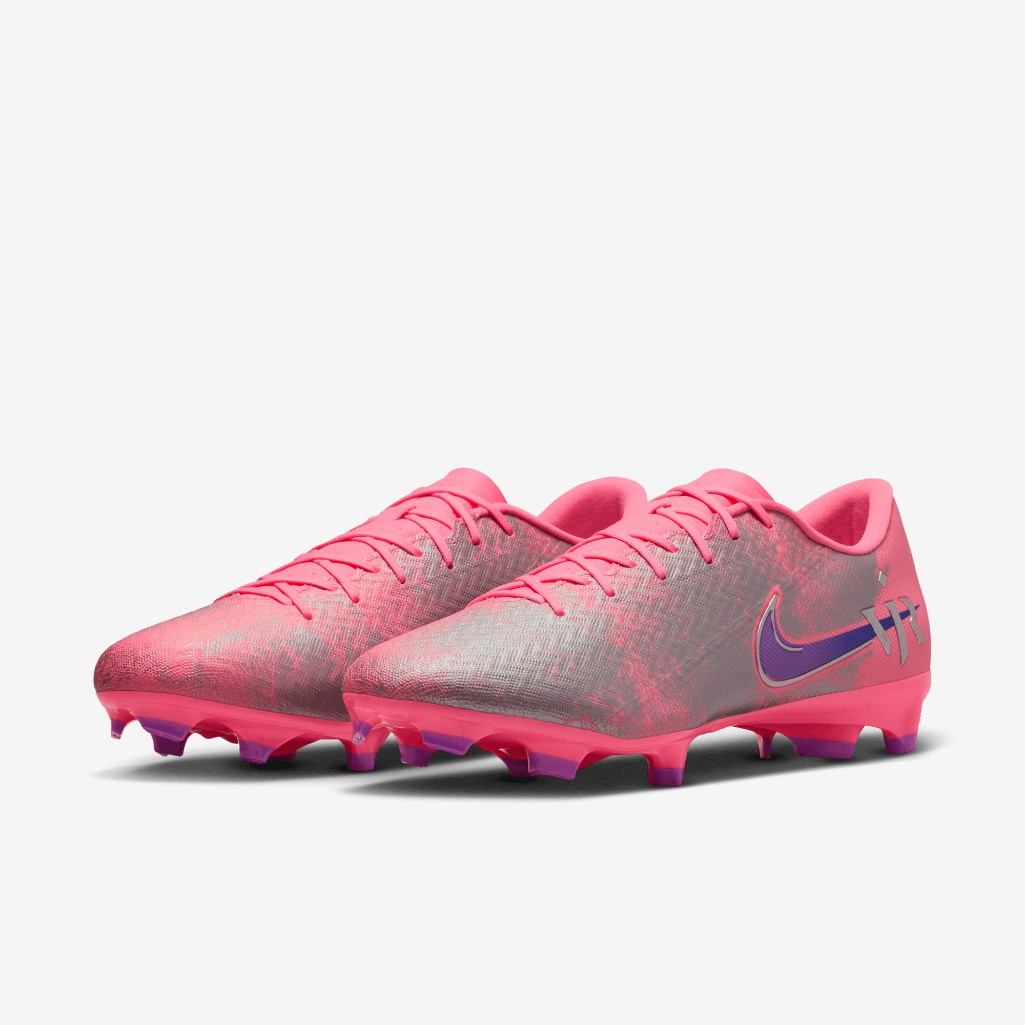 Nike Mercurial Vapor 16 Academy Vini Jr. Multi-Ground Low-Top Soccer Cleats - Sunset Pulse/Old Royal