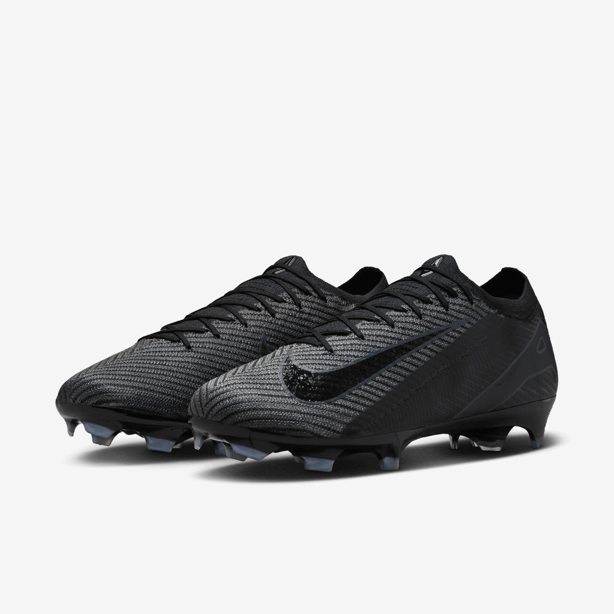 Nike Mercurial Vapor 16 Elite FG Low-Top Soccer Cleats - Black/Black-Deep Jungle