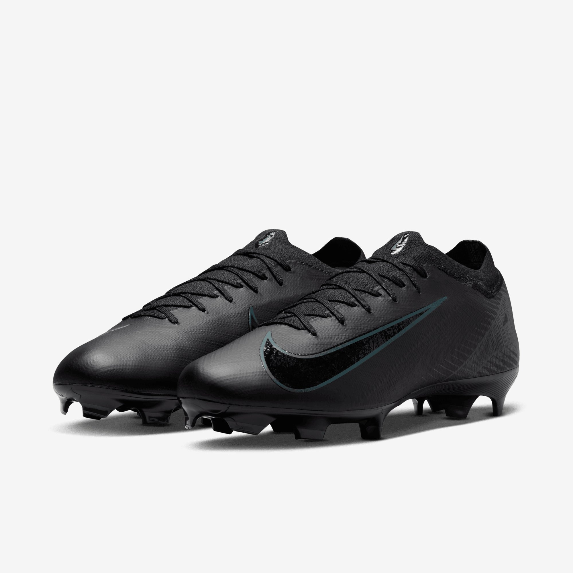 Nike Mercurial Vapor 16 Pro FG Low-Top Soccer Cleats - Black/Black-Deep Jungle