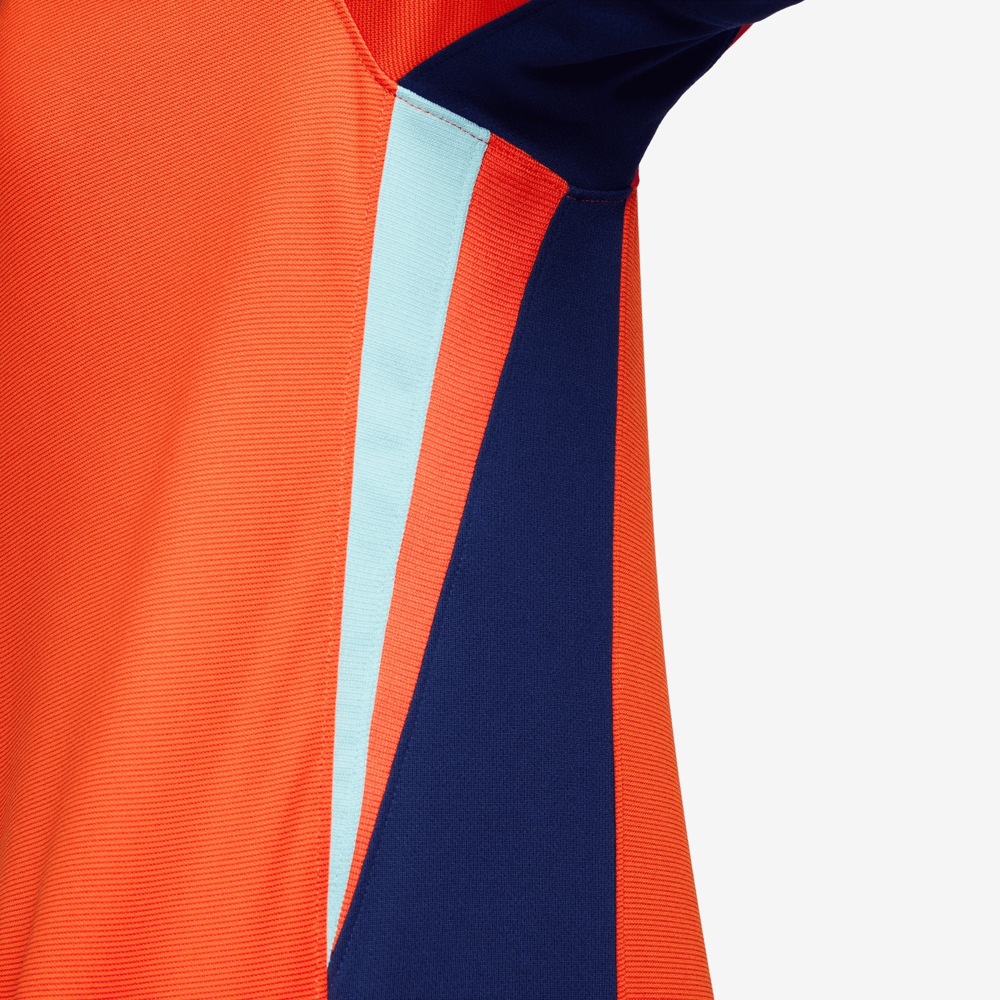 Nike Netherlands (Men's Team) 2024/25 Stadium Home Men's Dri-FIT Soccer Replica Jersey - Safety Orange/Blue Void/Copa/Blue Void