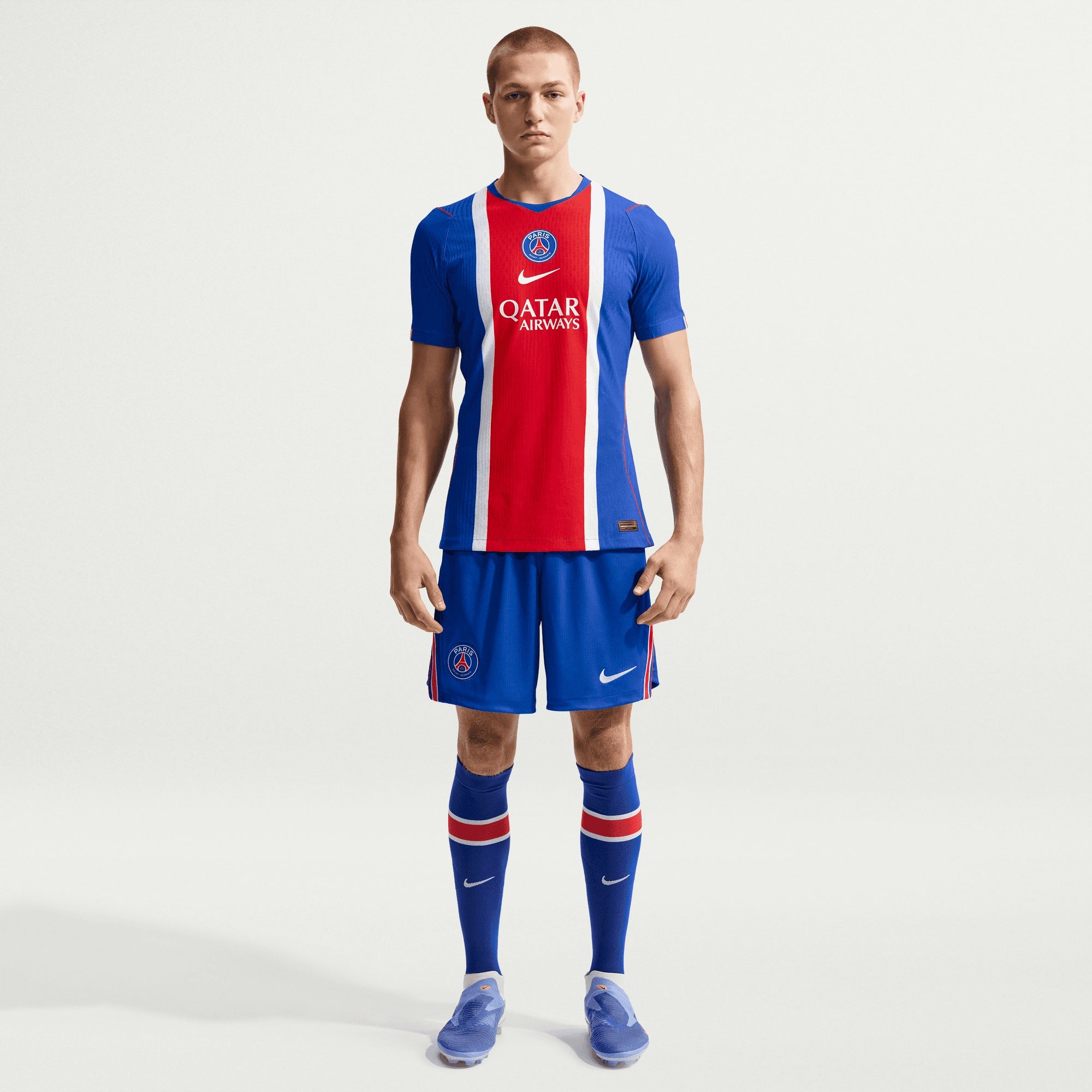 Nike Paris Saint-Germain 2026/27 Match Home Men's Aero-FIT Soccer Authentic Jersey - Old Royal/White/University Red/White