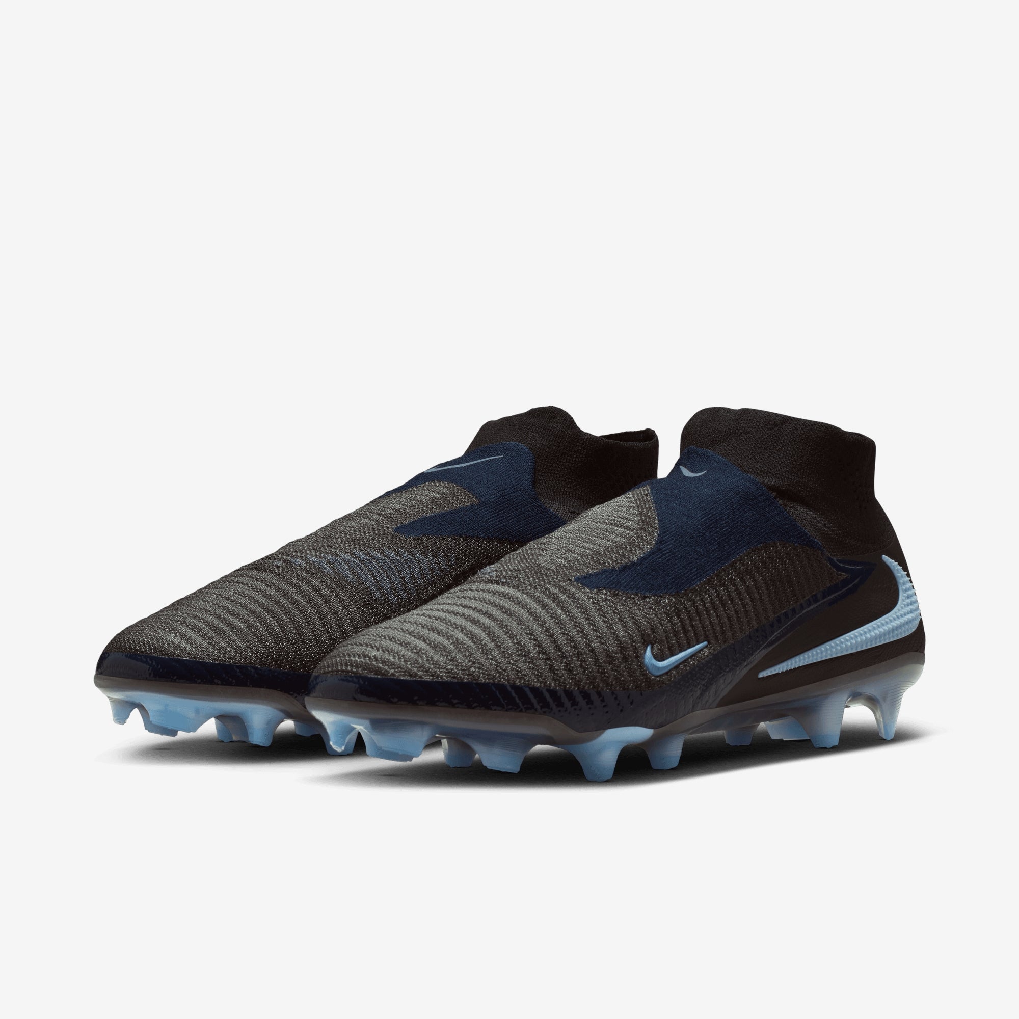 Nike Phantom 6 High Elite Firm-Ground Soccer Cleats - Black/Black