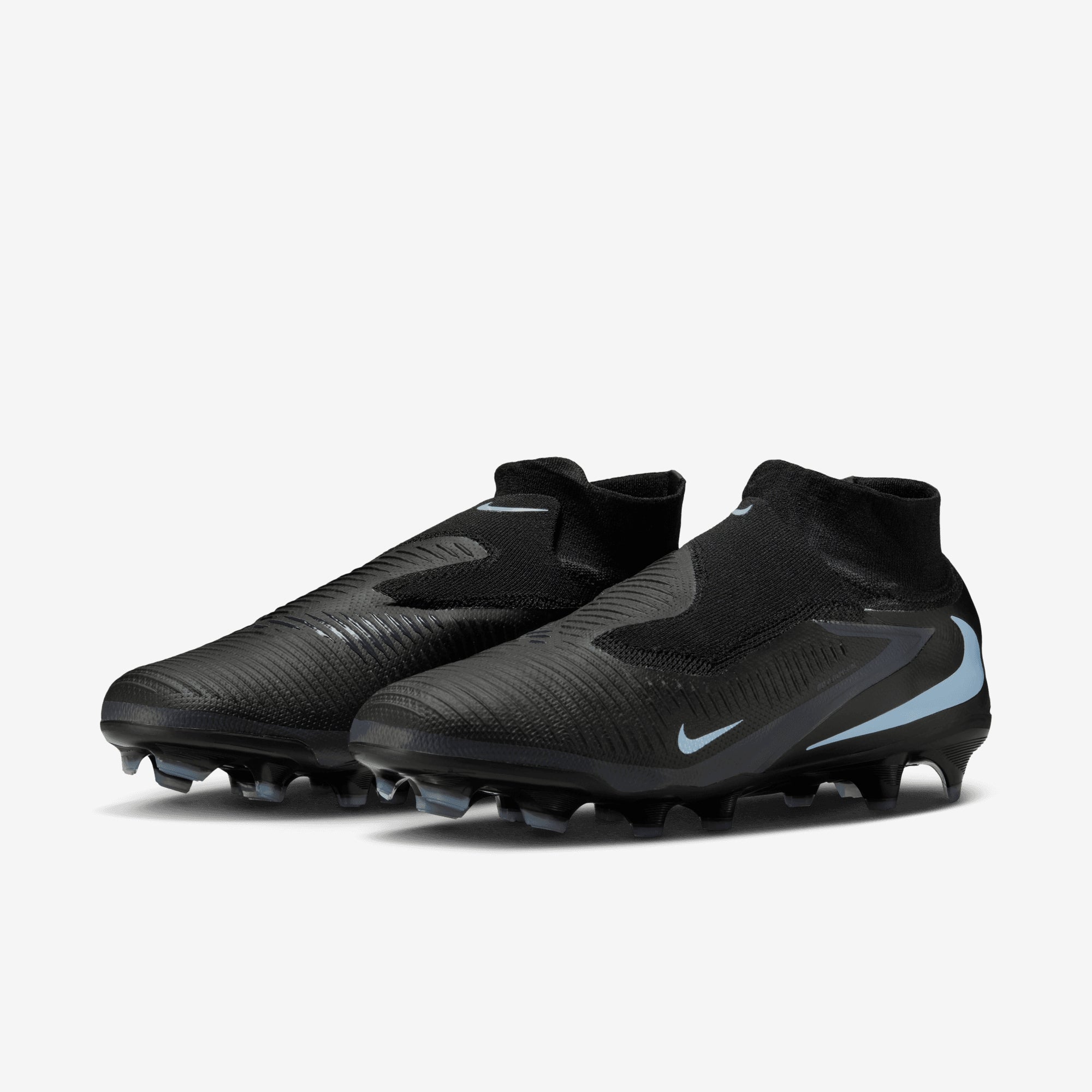 Nike Phantom 6 High Pro Firm-Ground Soccer Cleats - Black/Black