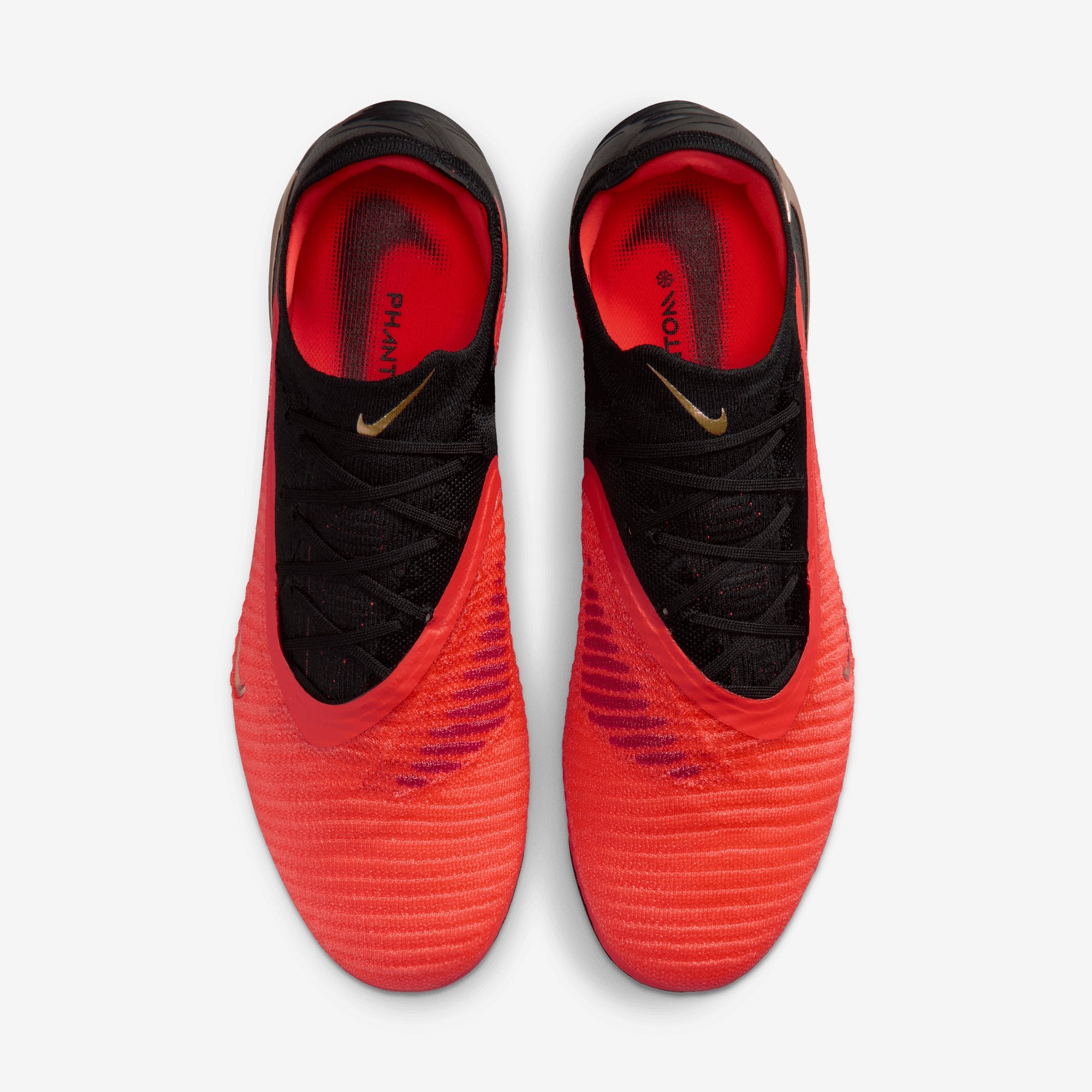Nike Phantom 6 Low Elite Firm-Ground Soccer Cleats - Bright Crimson/Blur-Black