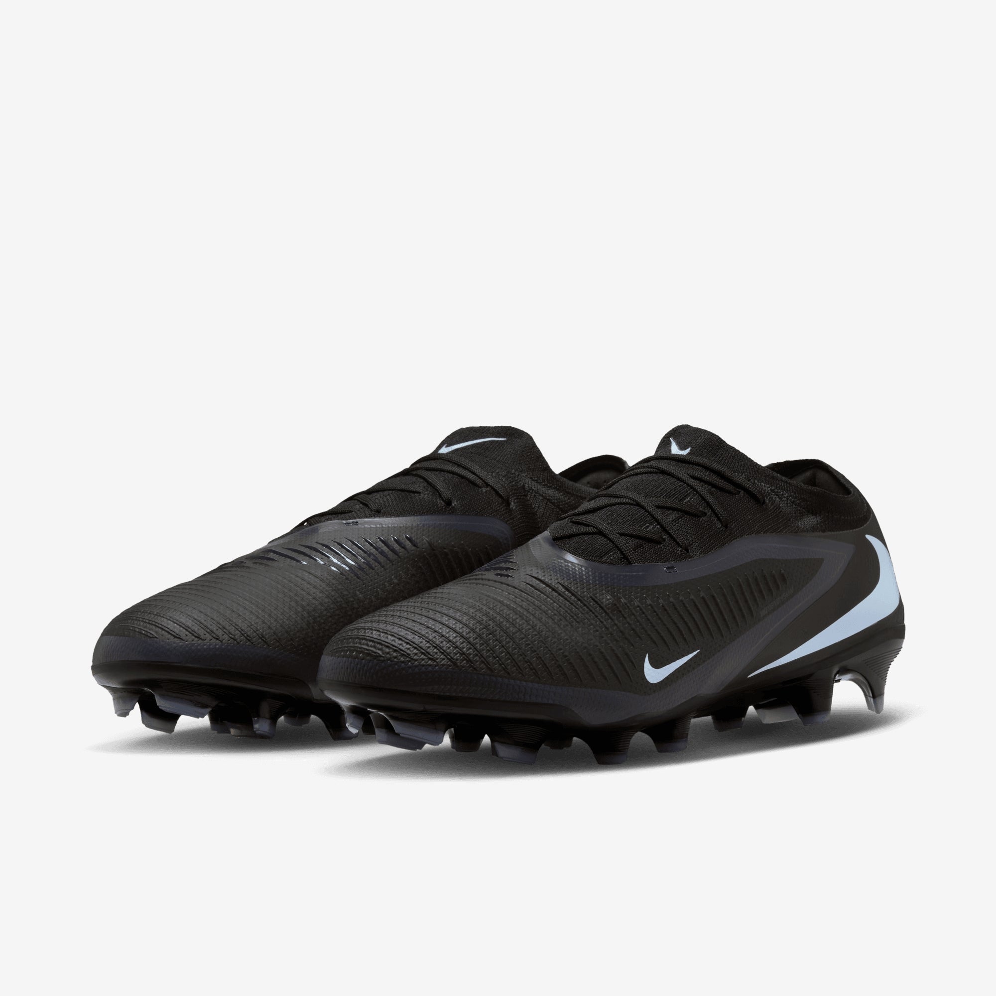 Nike Phantom 6 Low Pro Firm-Ground Soccer Cleats - Black/Black