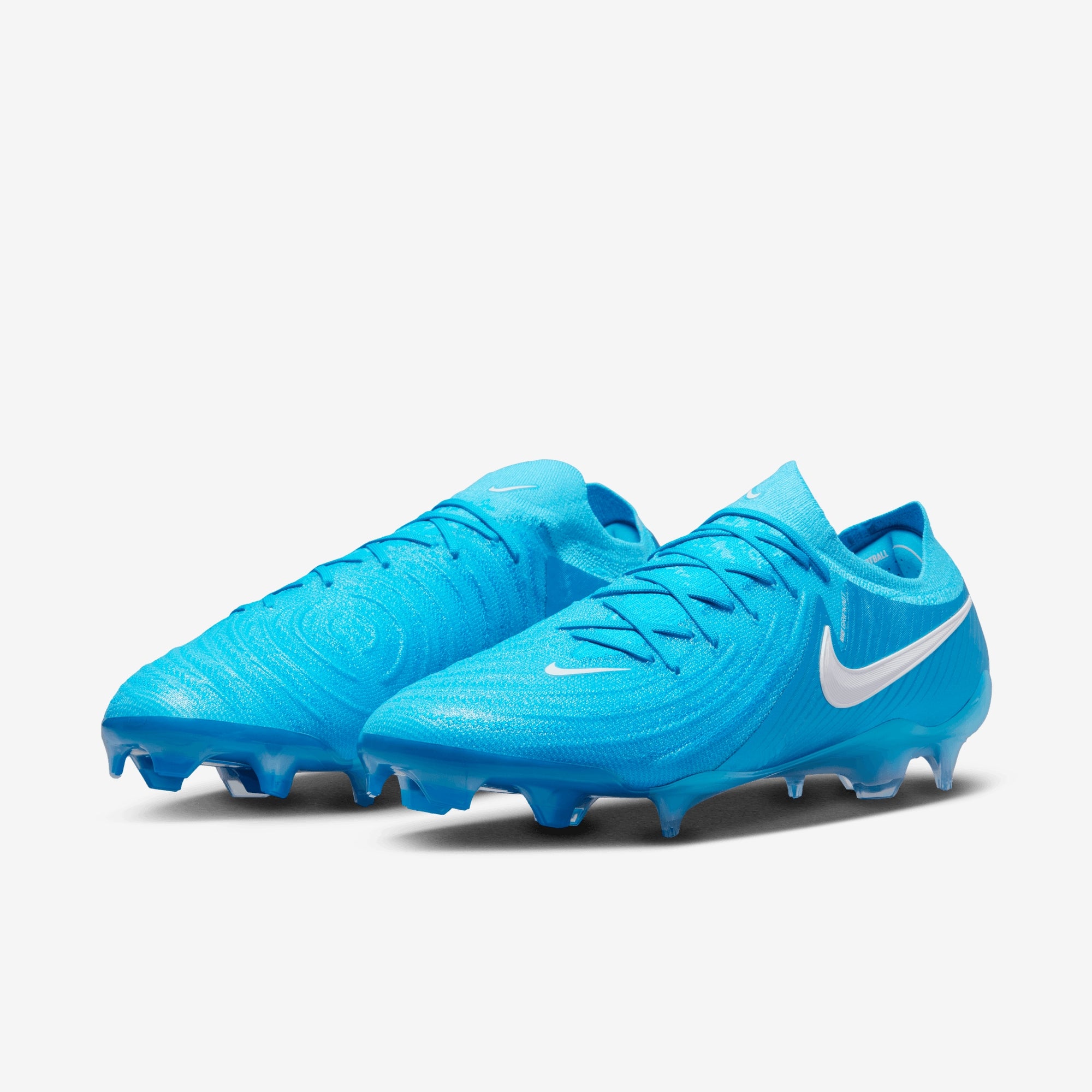 Nike Phantom GX 2 Elite FG Low-Top Soccer Cleats - Blue Fury/White