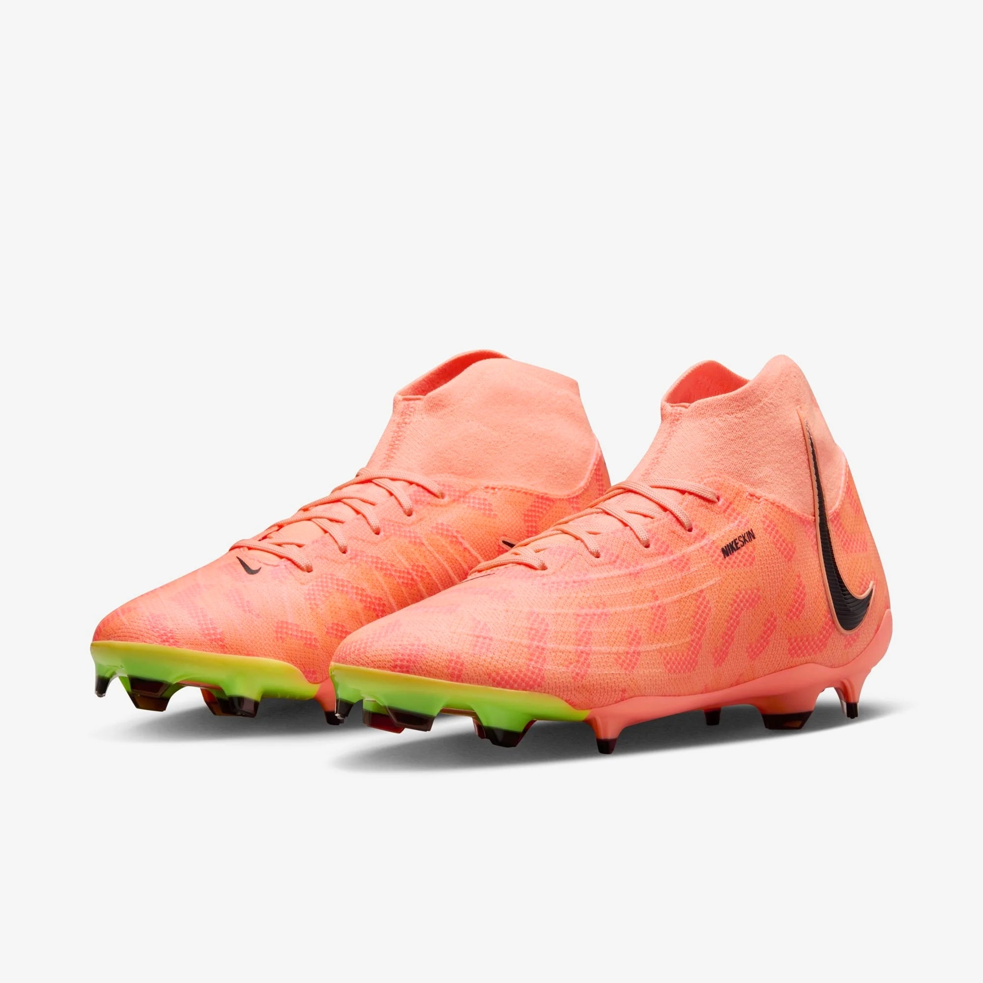 Nike Phantom Luna Pro 'United Pack' FG High-Top Soccer Cleats - Guava Ice/Black