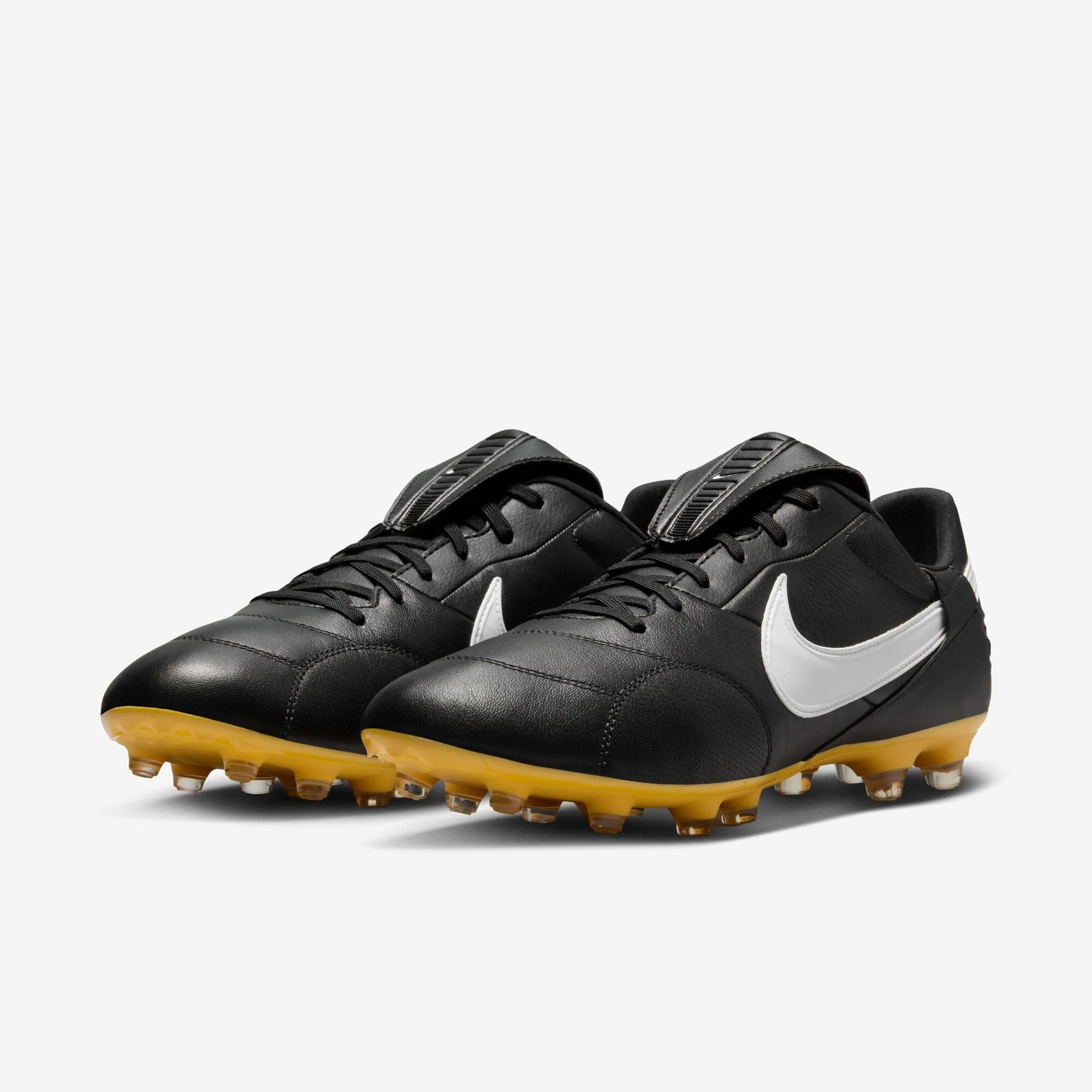Nike Premier 3 Firm-Ground Low-Top Soccer Cleats - Black/White/Amarillo
