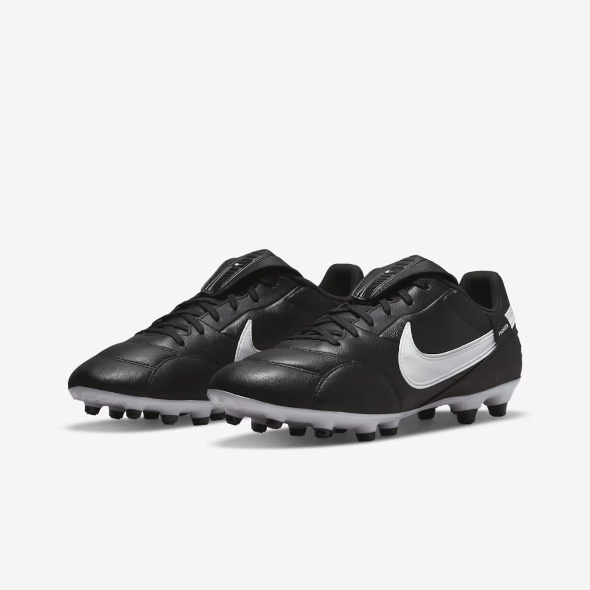 Nike Premier 3 Firm-Ground Low-Top Soccer Cleats - Black/White