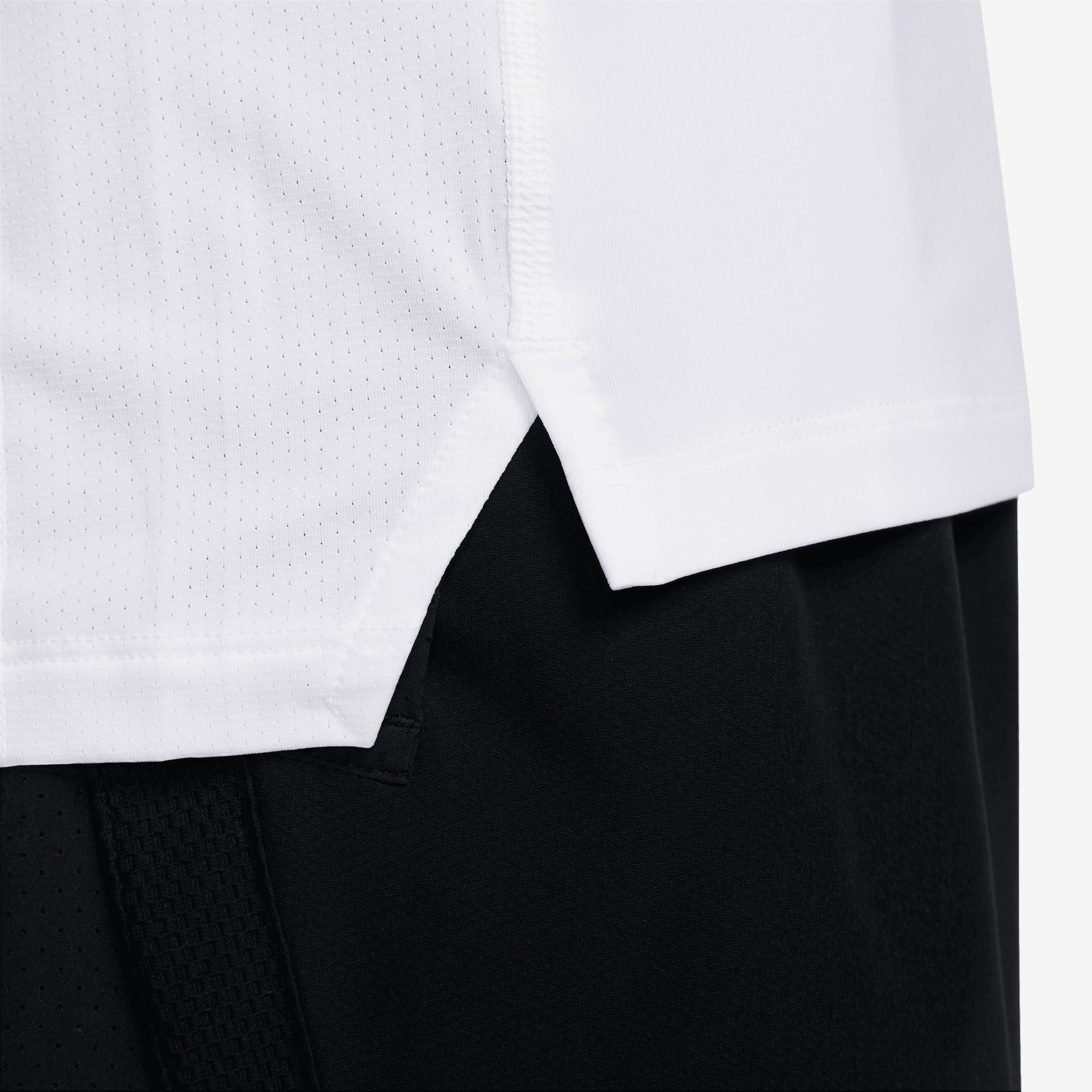 Nike Pro Men's Long-Sleeve Top - White/Black