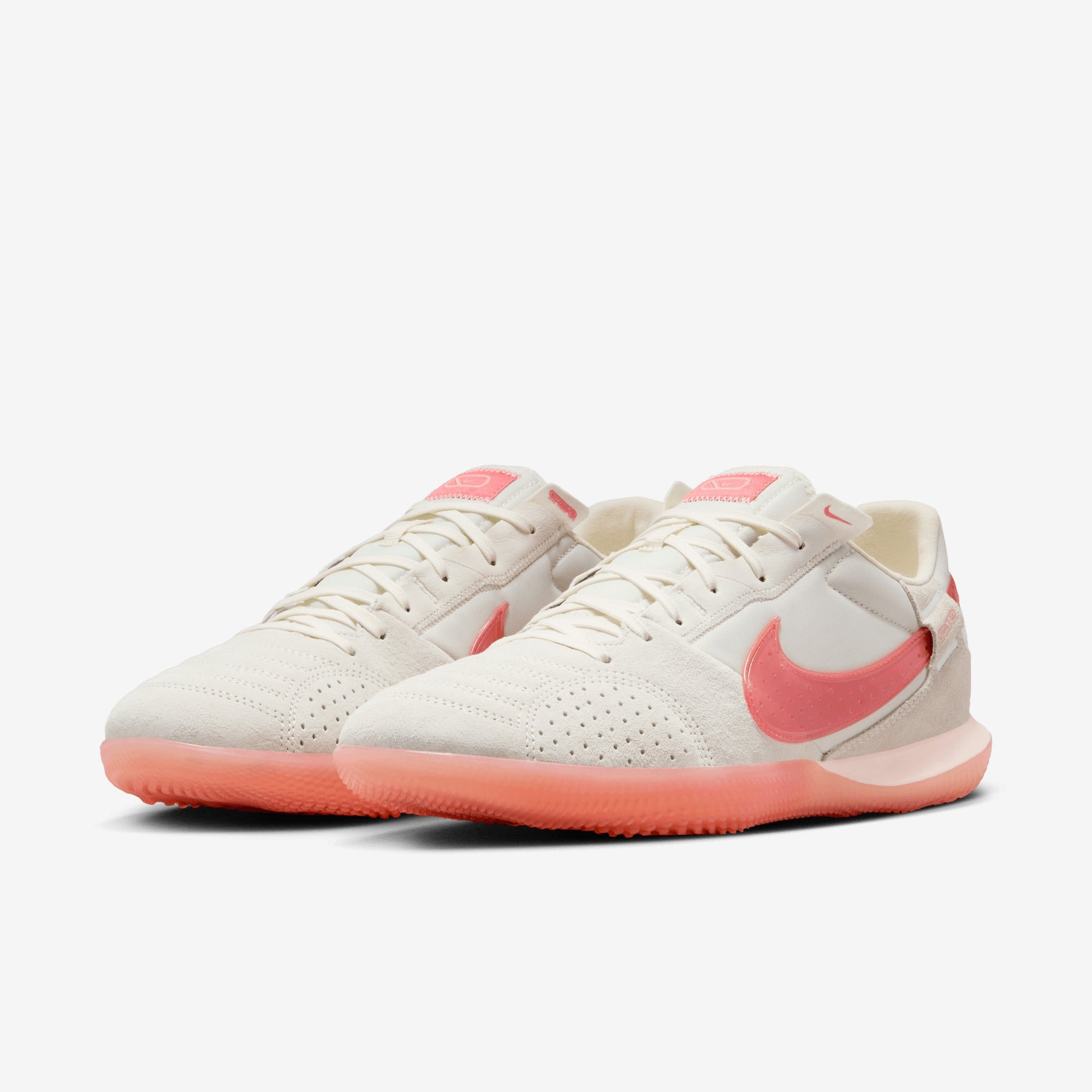Nike Streetgato Low-Top Soccer Shoes - Pale Ivory/Apricot Agate