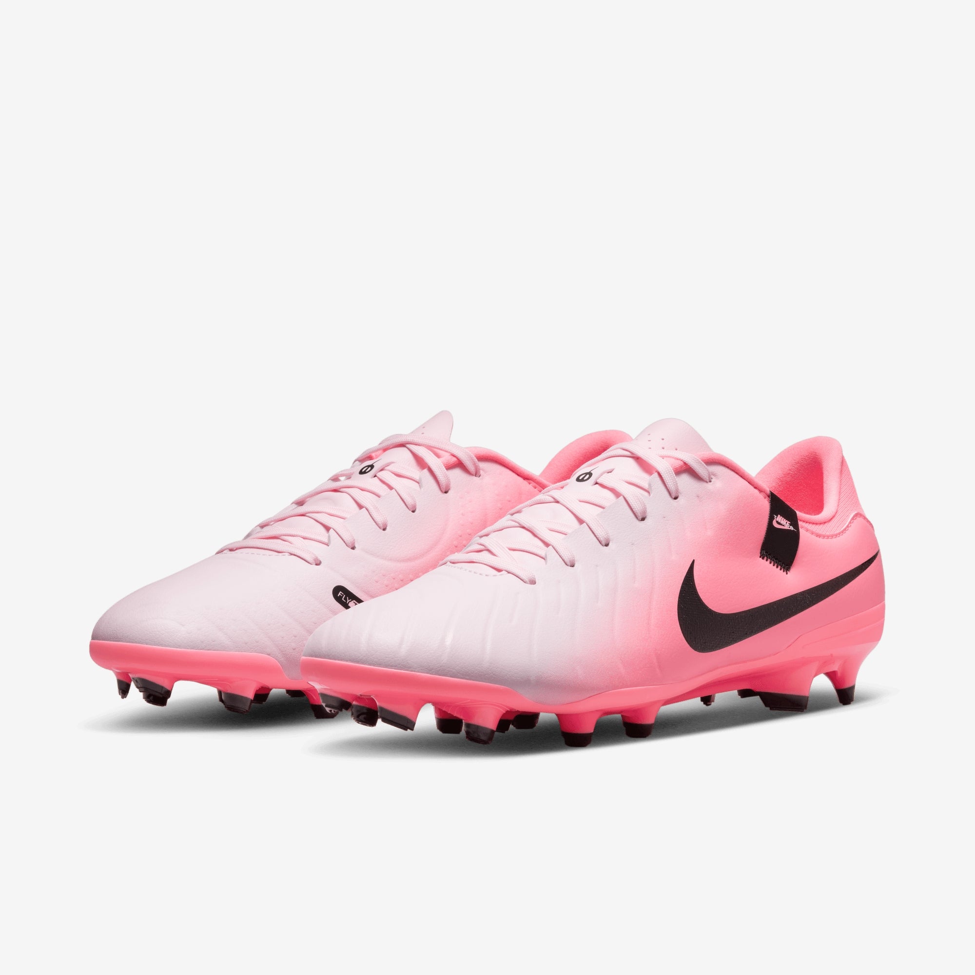 Nike Tiempo Legend 10 Academy MG Low-Top Soccer Cleats - Pink Foam/Black