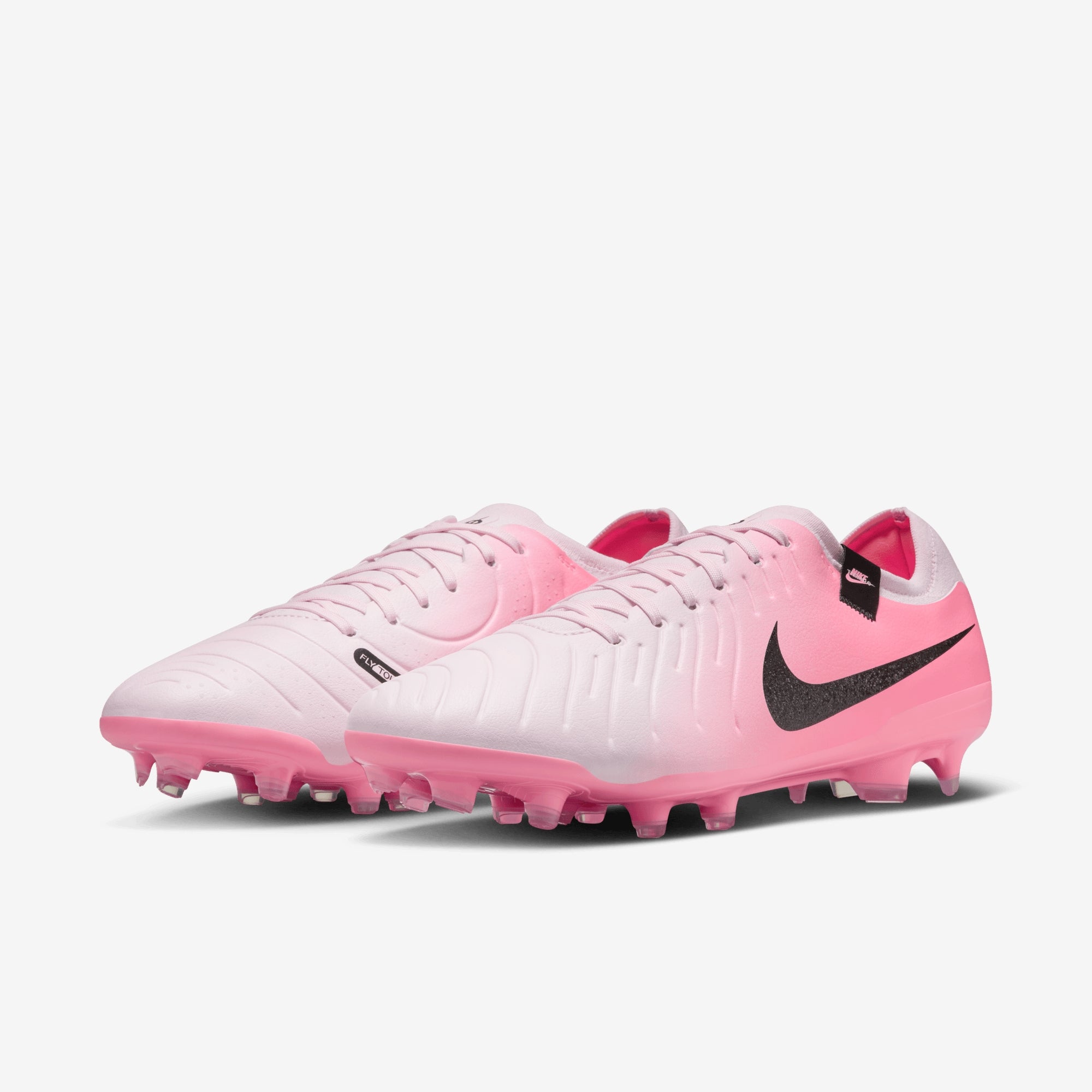 Nike Tiempo Legend 10 Pro FG Low-Top Soccer Cleats - Pink Foam/Black