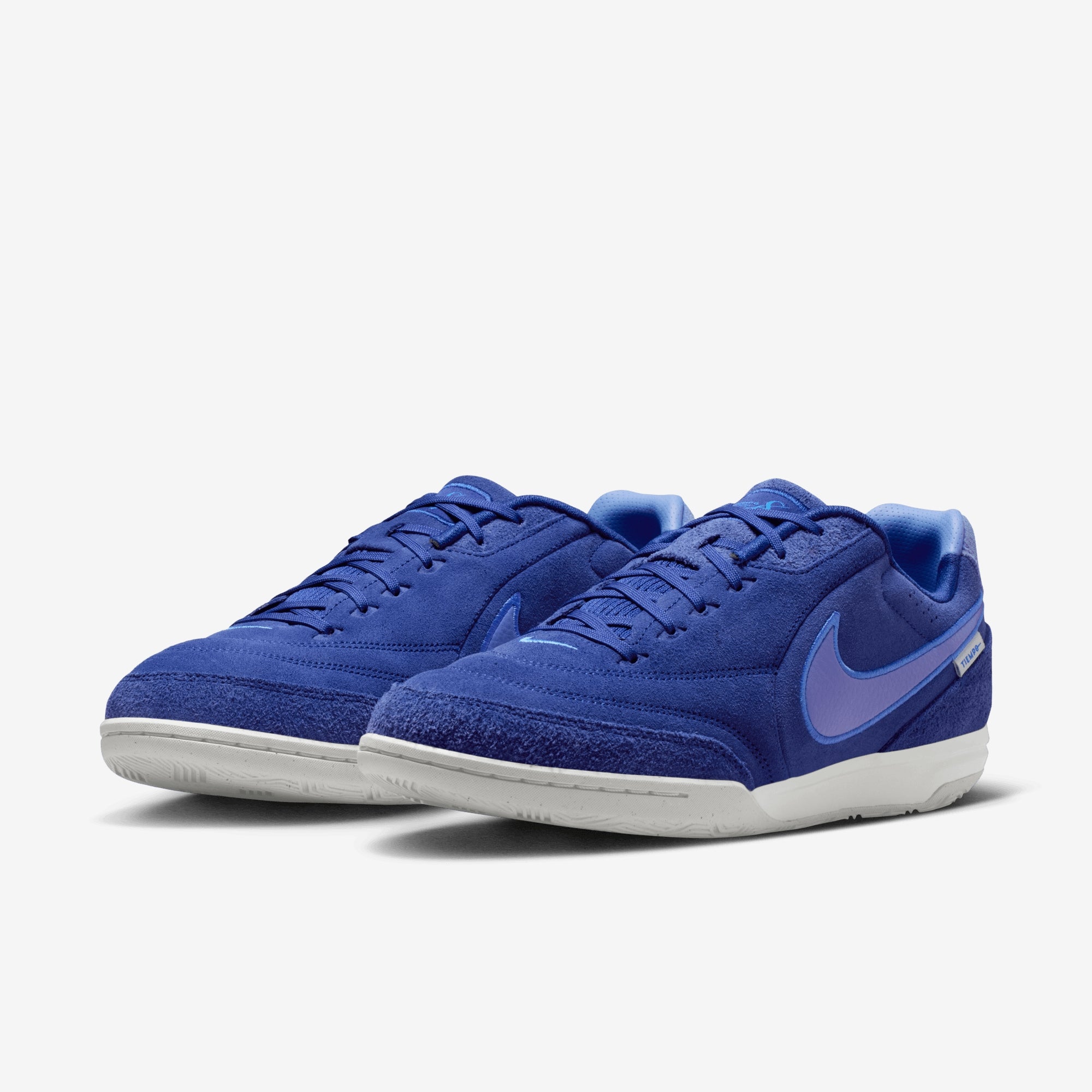 Nike Tiempo Streetgato PRM Indoor/Court Low-Top Soccer Shoes - Deep Royal Blue/Polar-Blue Crystal