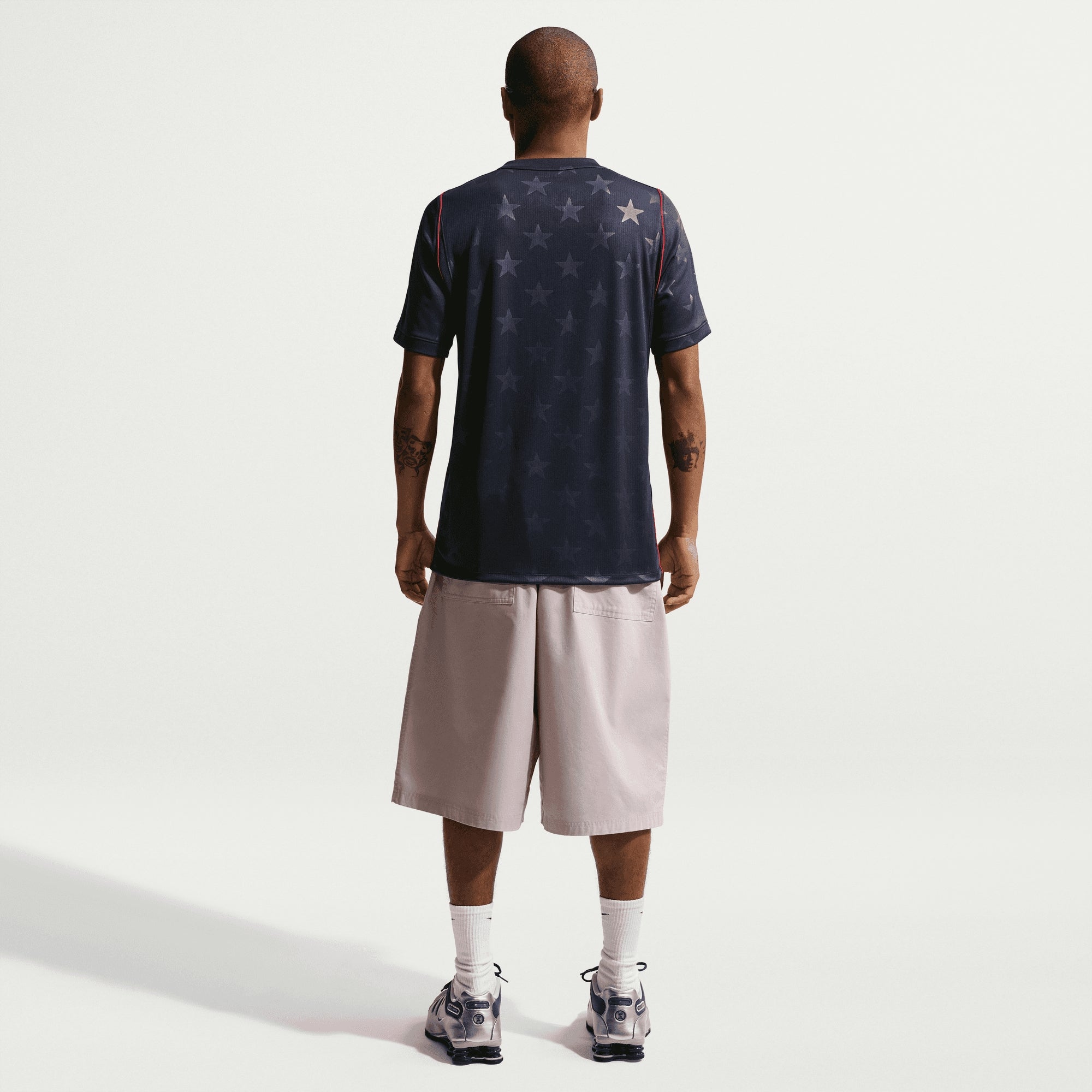 Nike USMNT 2026 Stadium Away Men's Dri-FIT Soccer Replica Jersey - Dark Obsidian/Pure Platinum