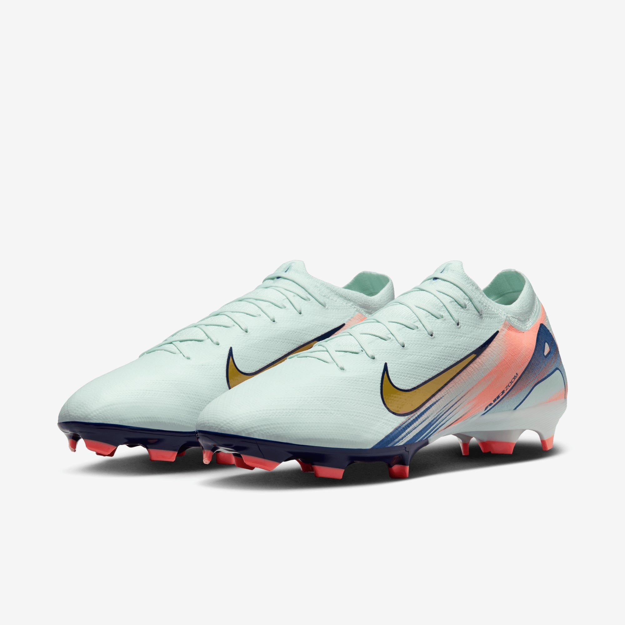 Nike Vapor 16 Pro Mercurial Dream Speed FG Low-Top Soccer Cleats - Barely Green/Mtlc Gold Coin