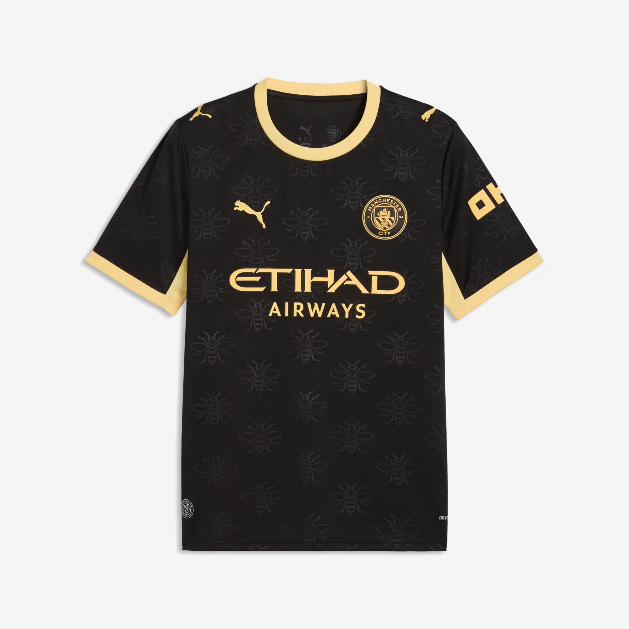 PUMA Manchester City 2026/27 Stadium Away Men's Soccer Jersey - PUMA Black-Flaxen