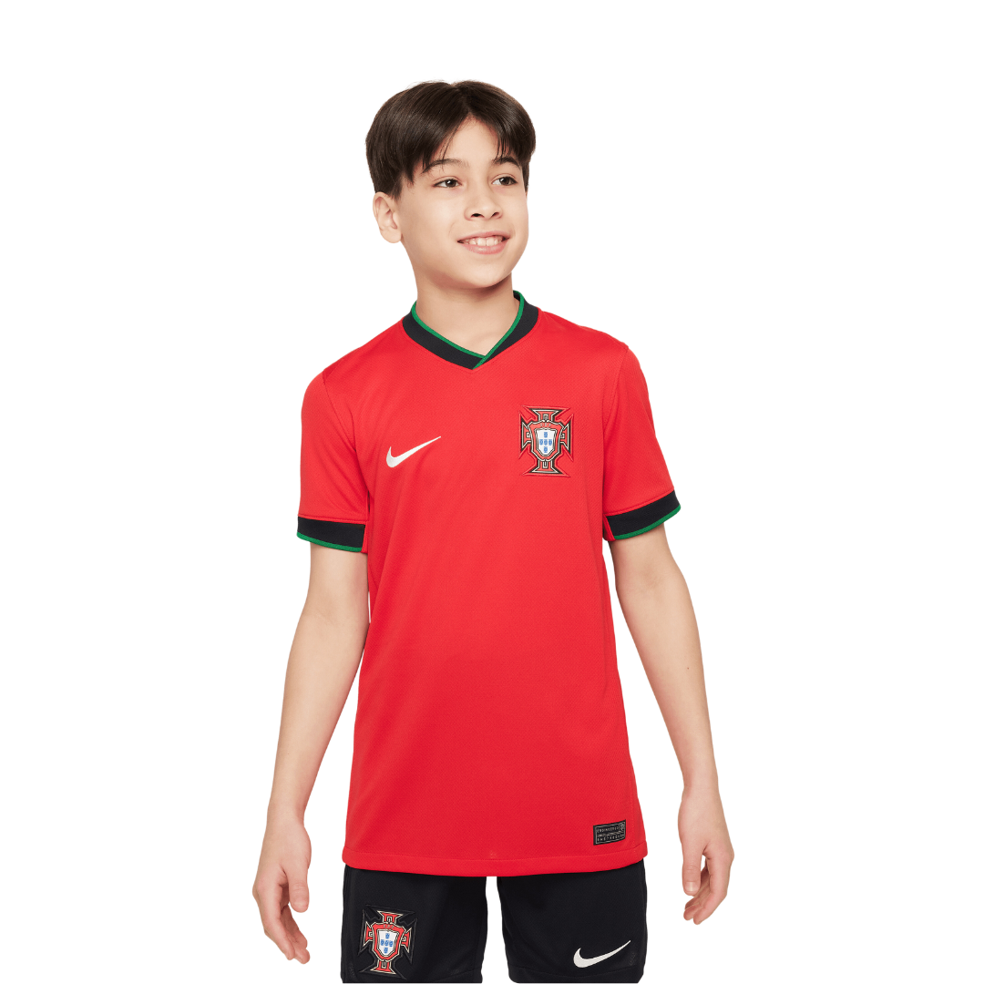 Nike Portugal Youth 24/25 Stadium Home Jersey