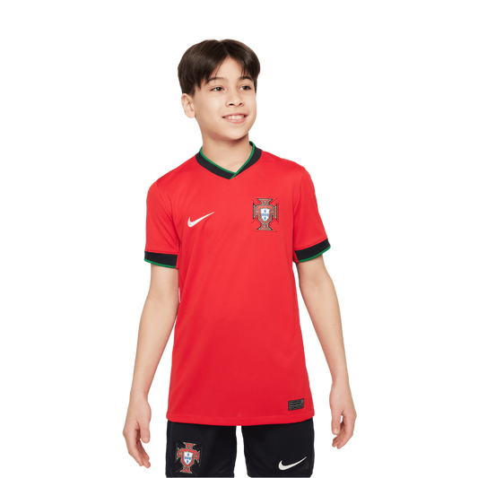 Nike Portugal Youth 24/25 Stadium Home Jersey