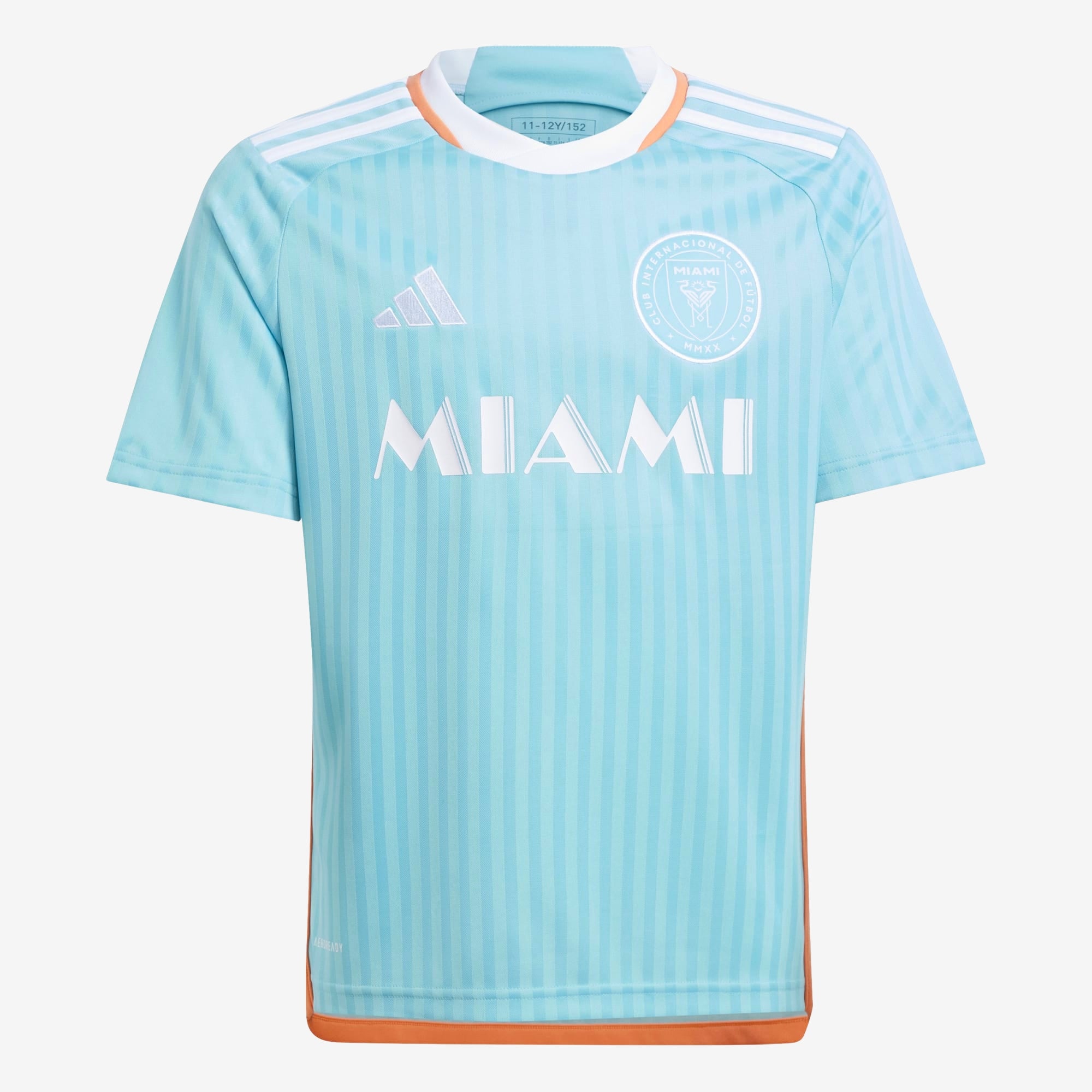 adidas 2024 Inter Miami CF Stadium Archive Messi Big Kids' AEROREADY Soccer Replica Jersey - Easy Mint