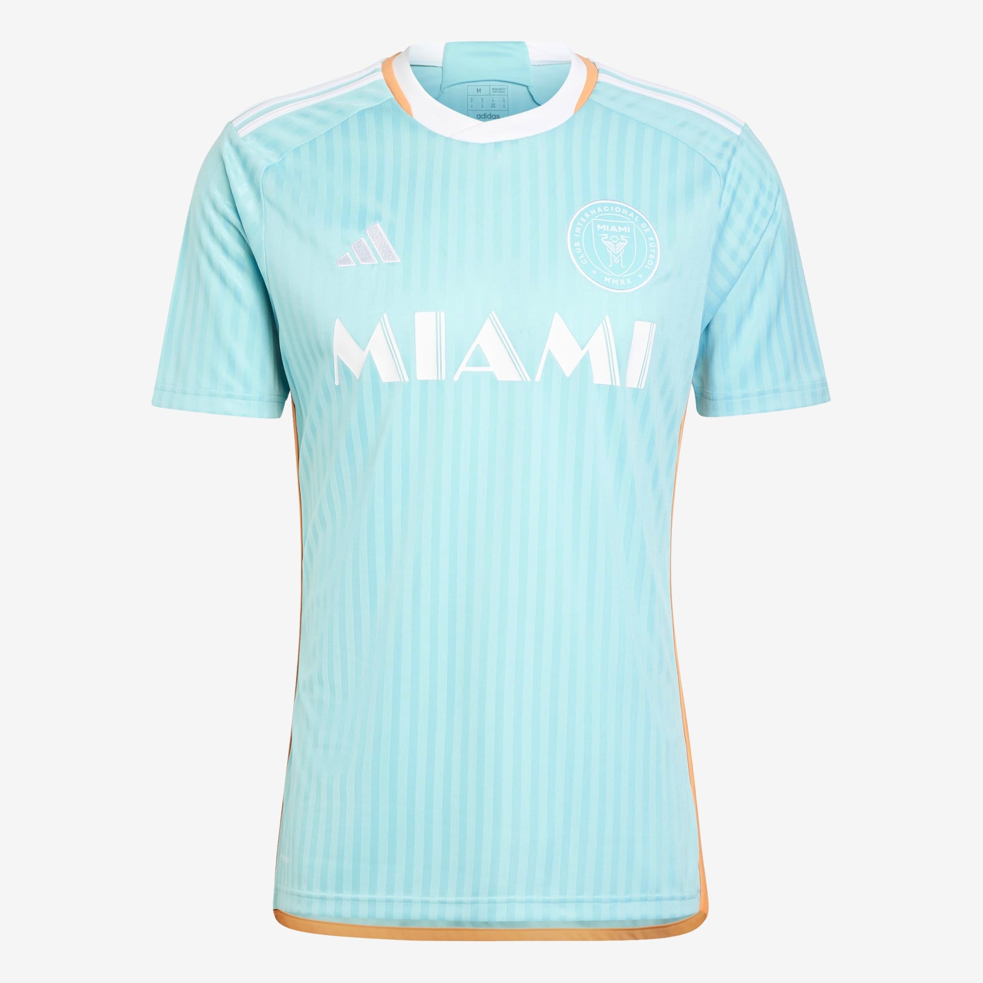 adidas 2024 Inter Miami CF Stadium Archive Messi Men's AEROREADY Soccer Replica Jersey - Easy Mint