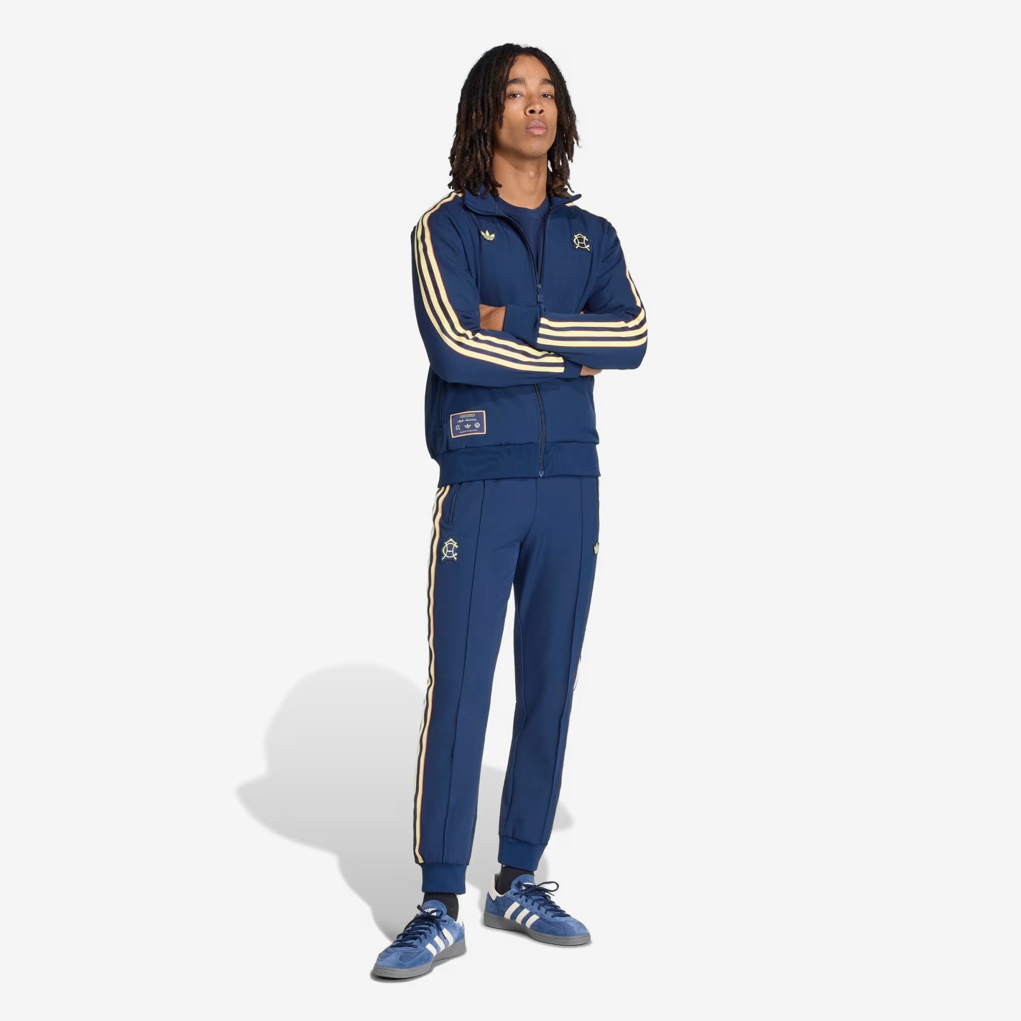 adidas Club América Icon Top Men's Full-Zip Soccer Track Jacket (Blue)