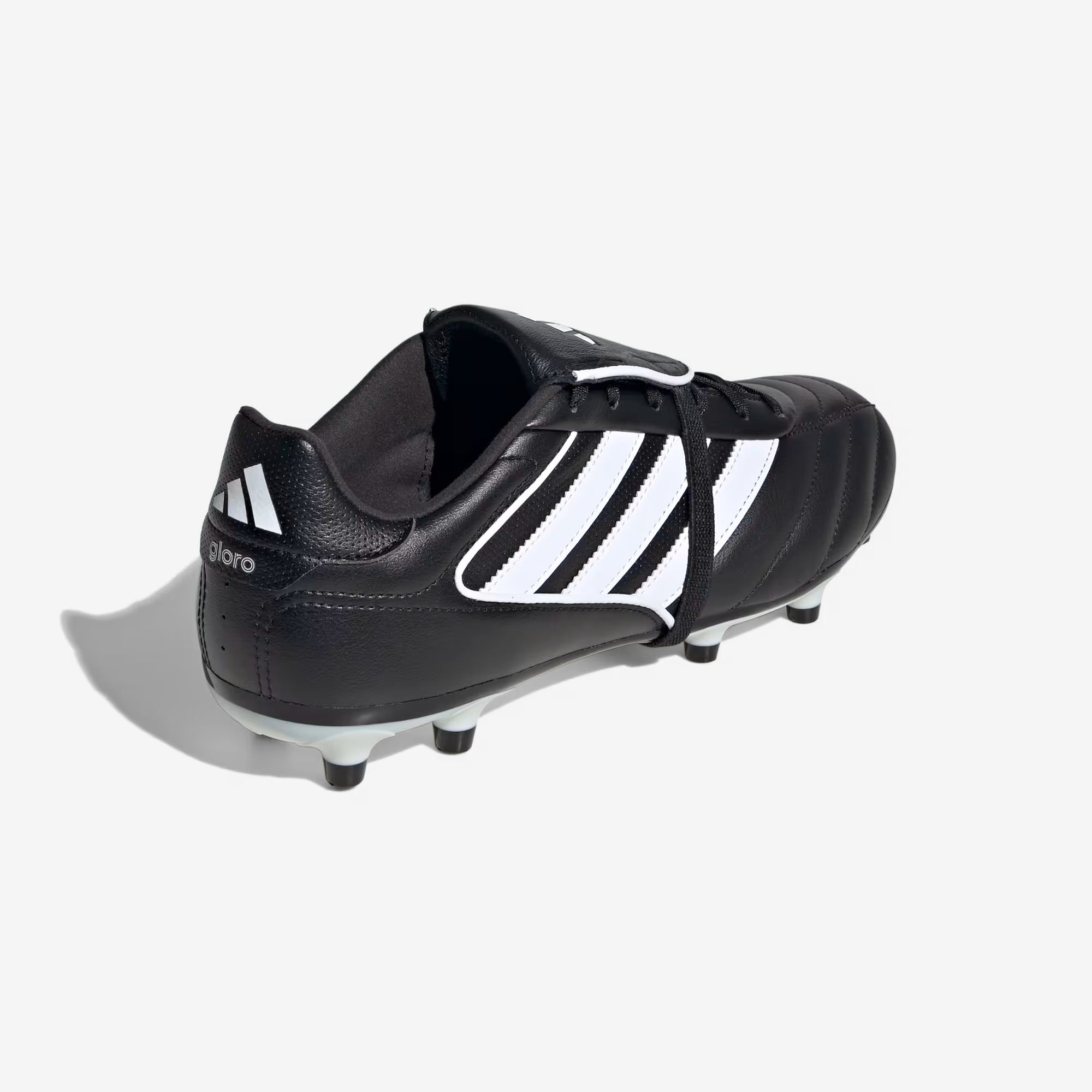 adidas Copa Gloro 2 FG Low-Top Soccer Cleats - Core Black / Cloud White / Cloud White